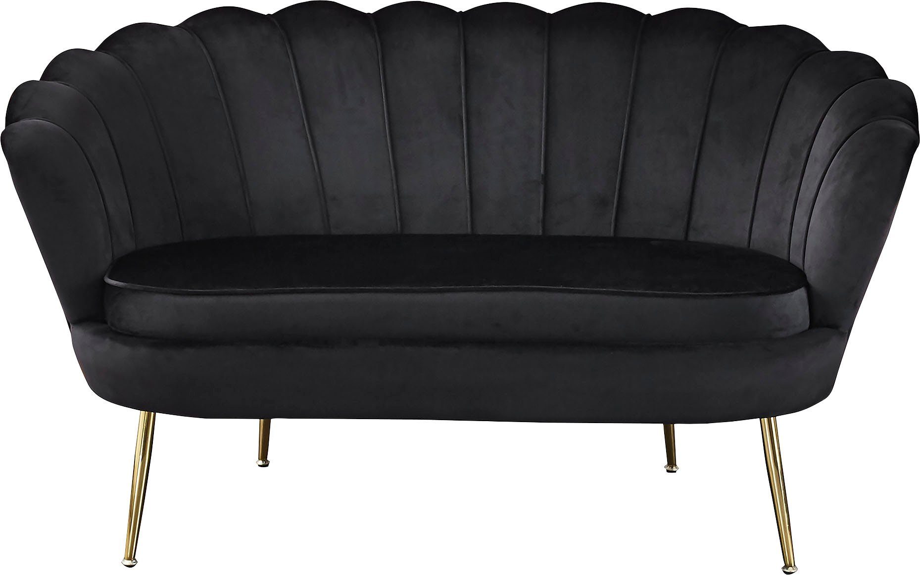 SalesFever 2-zitsbank Clam Komfort-Duo-Sitz opvallend schelpdesign, breedte 136 cm