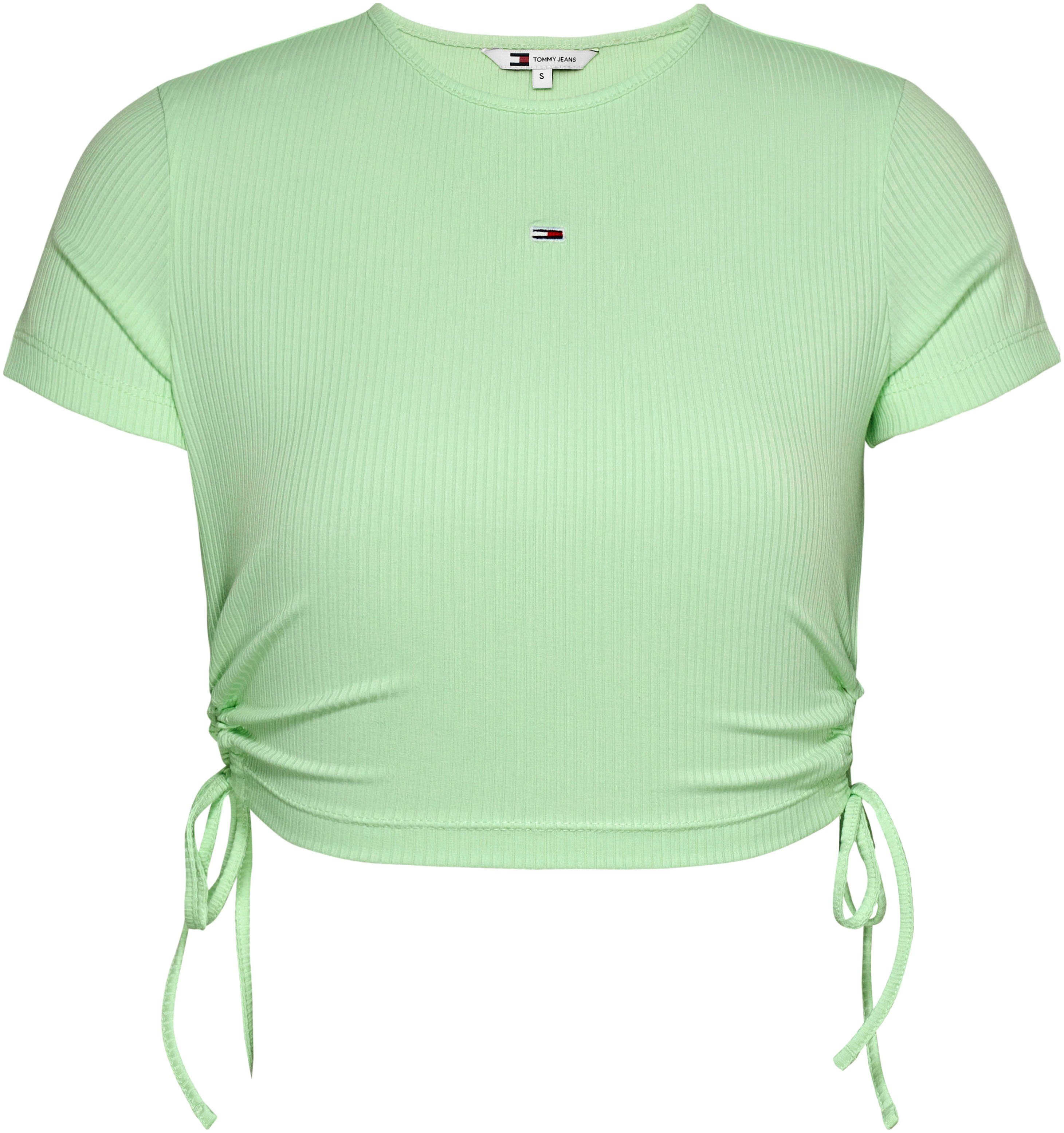 TOMMY JEANS T-shirt TJW CRP GATHERING SS RIB TOP