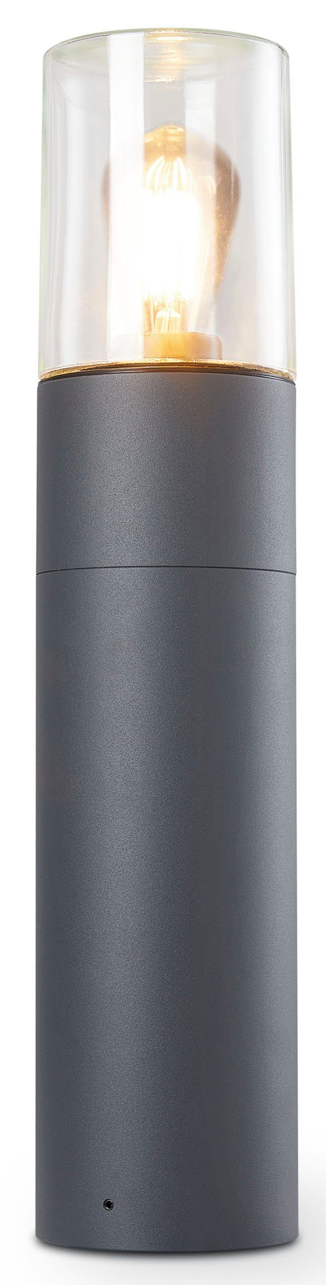 Paco Home Paalverlichting AMBRA Outdoor lamp padverlichting aluminium buitenlamp tuin E27 IP54