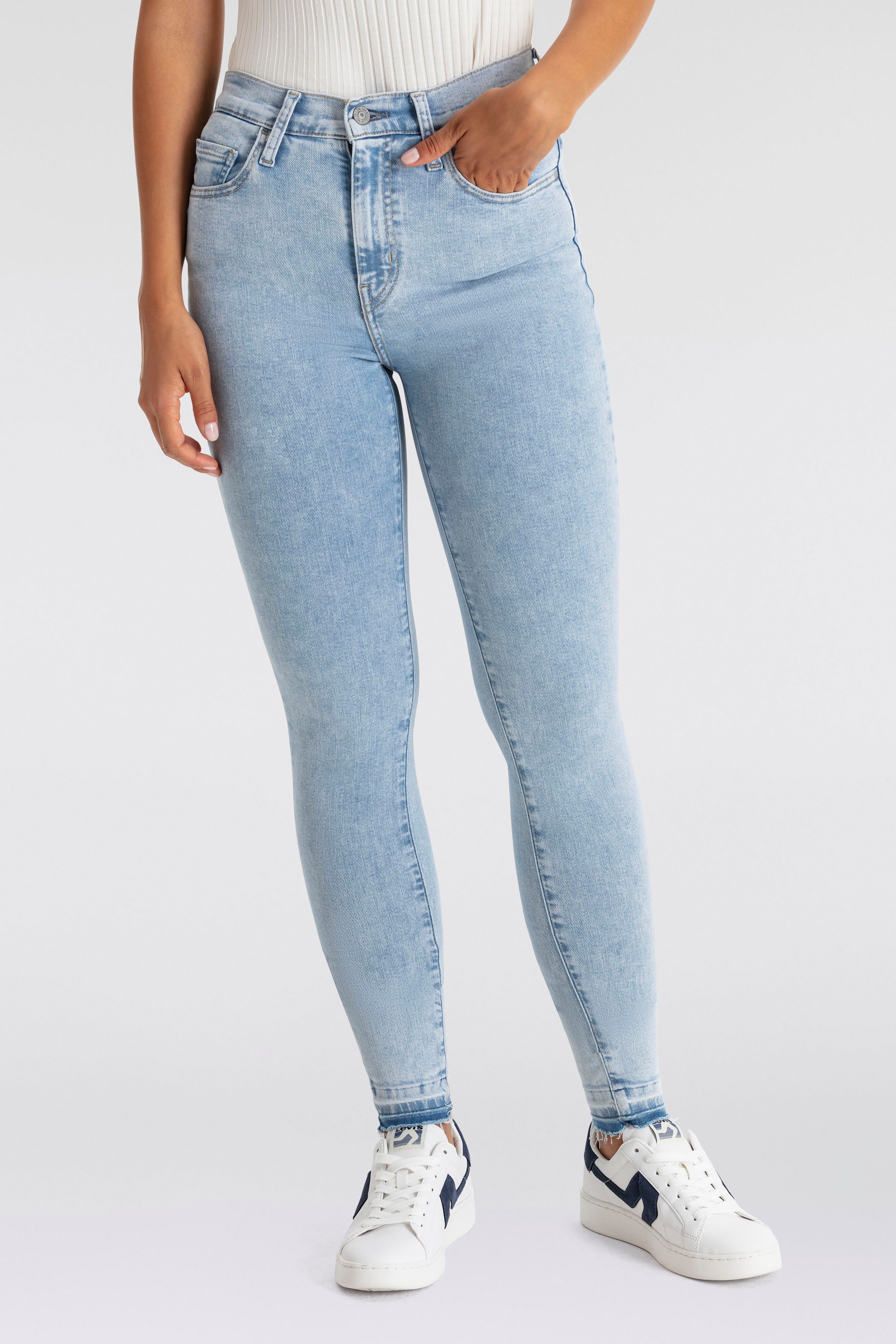 Levi's® Skinny fit jeans 720 High Rise met hoge taille