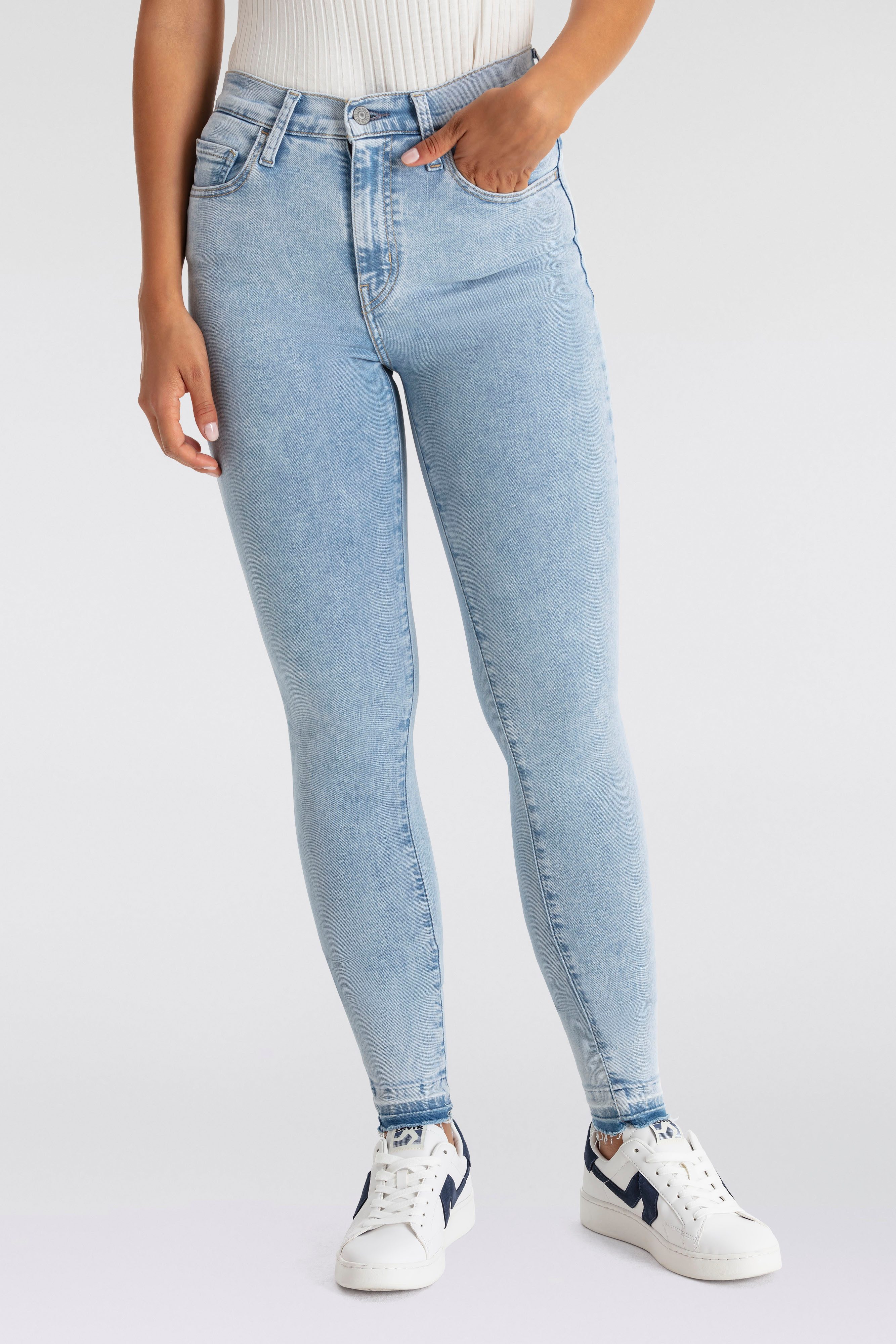 Levi's Skinny fit jeans 720 High Rise met hoge taille