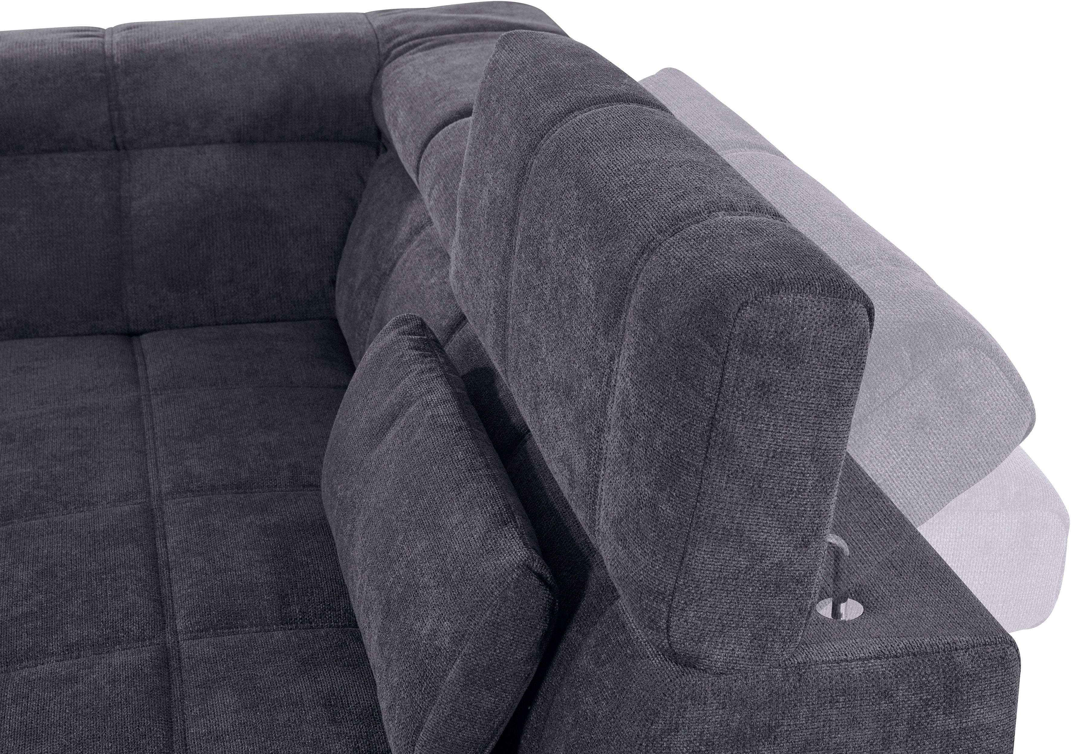 DOMO collection Zithoek Brandon veel bekledingssoorten, ook in cord en leer, incl. nierenkussen