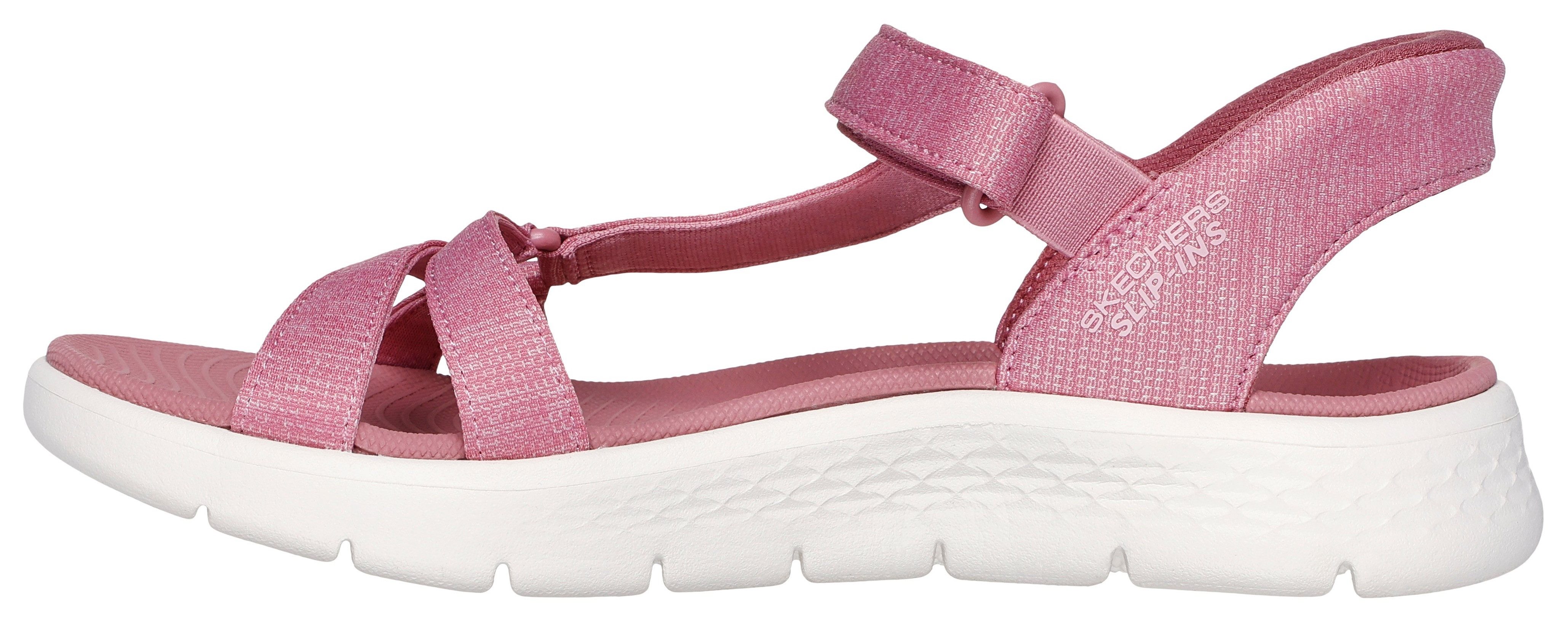 Skechers Sandalen GO WALK FLEX SANDAL-ILLUMINATE , sandalette, trekking sandaal met gogo mat voetbed