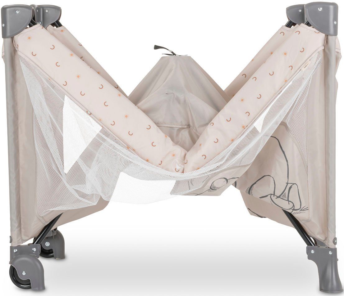 Hauck Baby-campingbed Dream N Play Go, Pooh Rainbow, beige