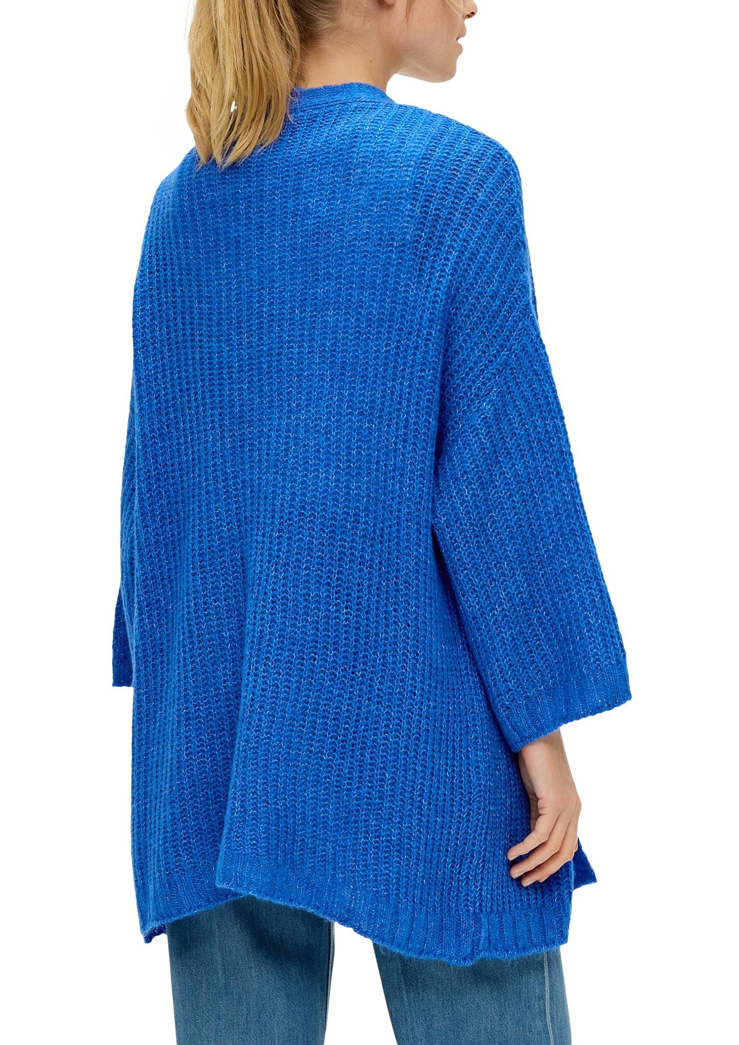 s.Oliver Cardigan in wol-look en 3/4 mouw