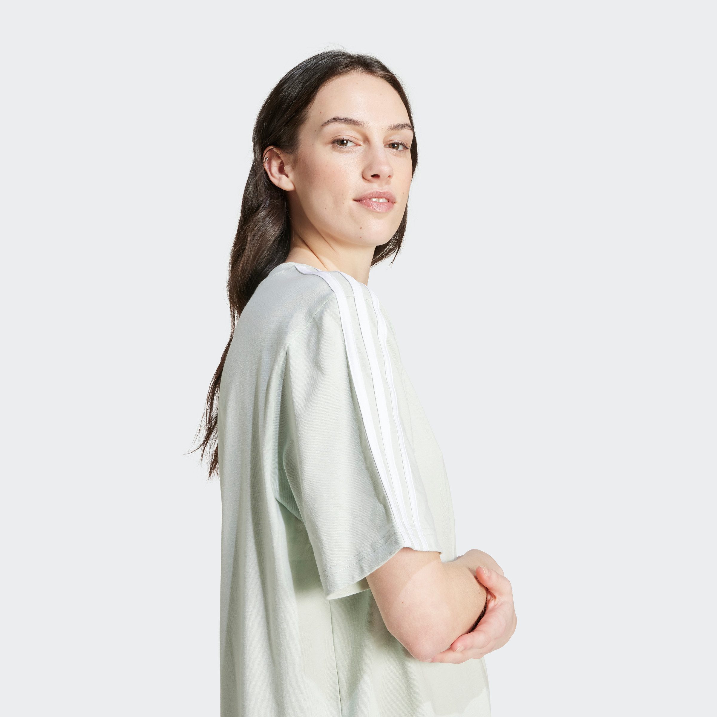 adidas Sportswear Shirtjurk W 3S BF T DR (1-delig)