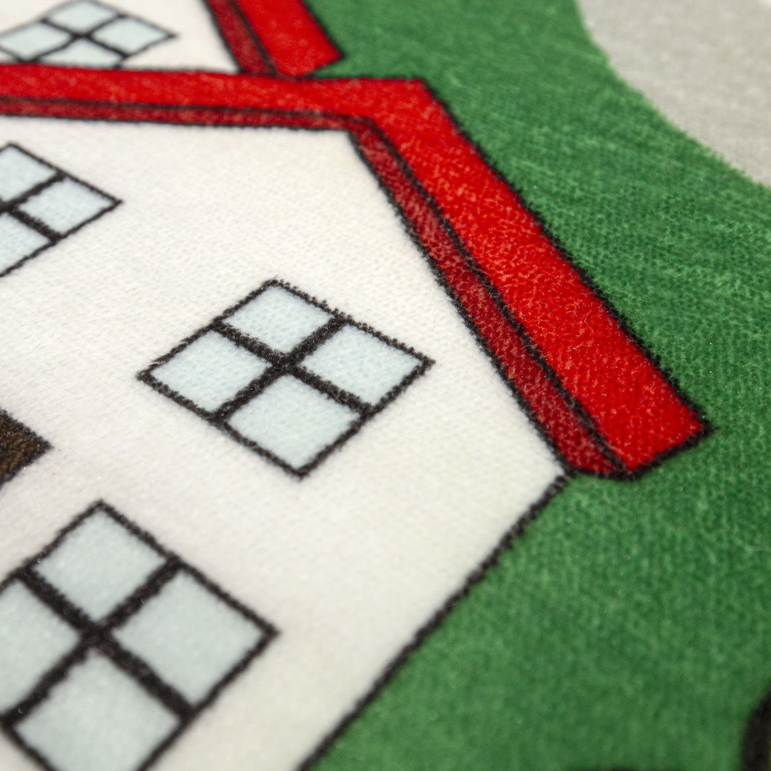 Paco Home Kindervloerkleed Chicos 559 Platweefsel, straten-speelkleed, kinderkamer