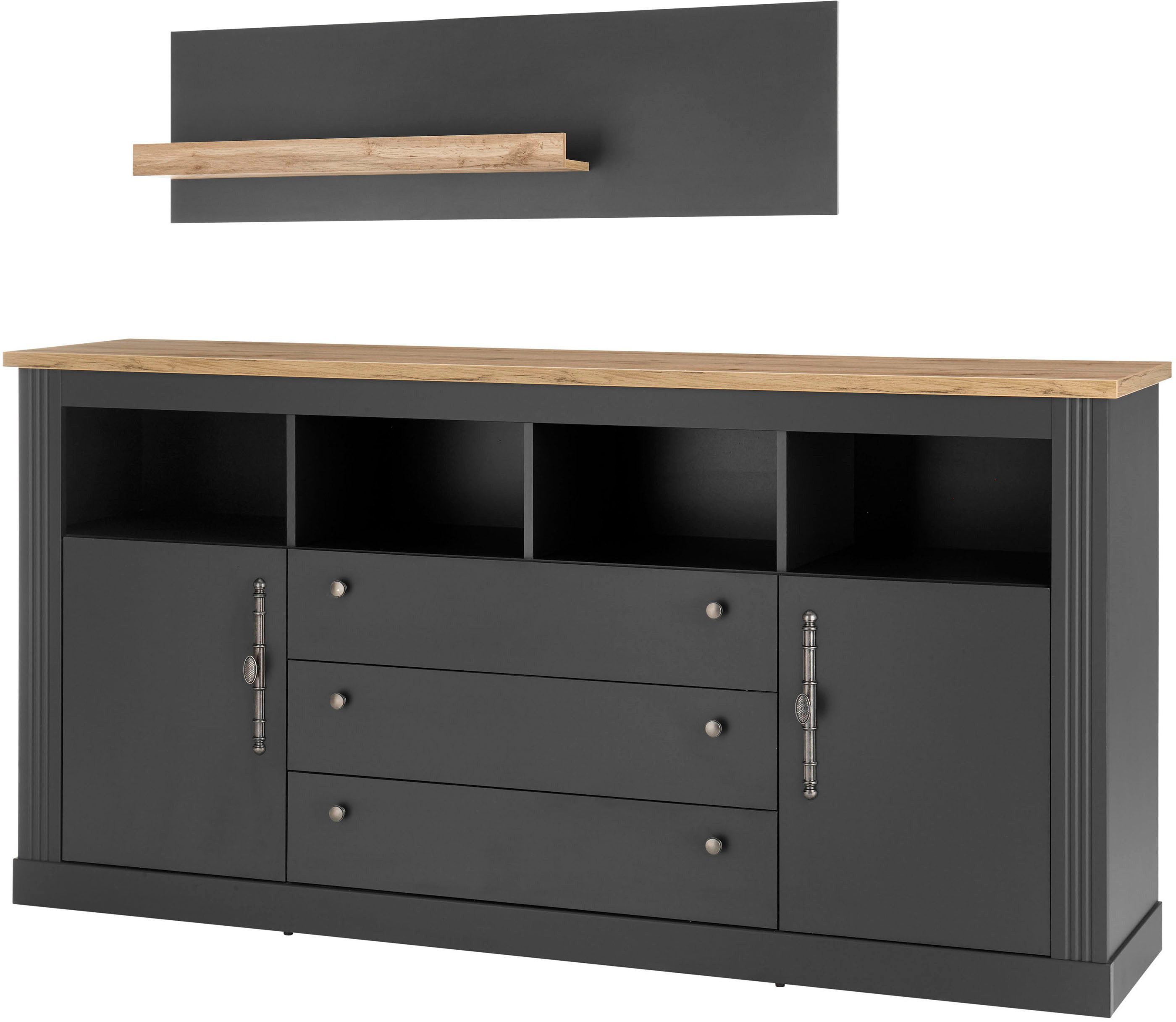 Home affaire Kantoormeubelset Westminster in romantische rustieke stijl, exclusief by otto