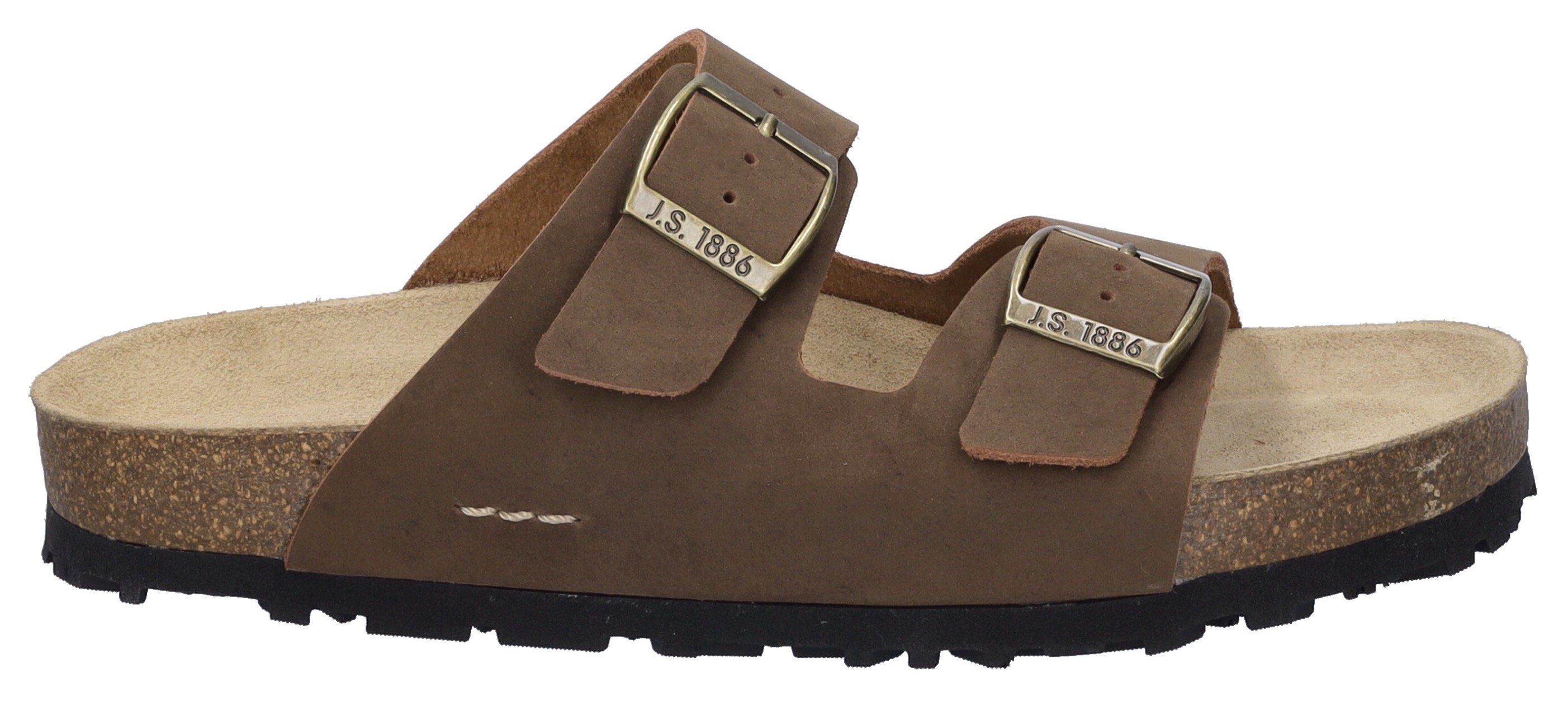 Josef Seibel Slippers Hermine 01 plateau sandaal, zomerschoen, pantoffel met comfortabel voetbed