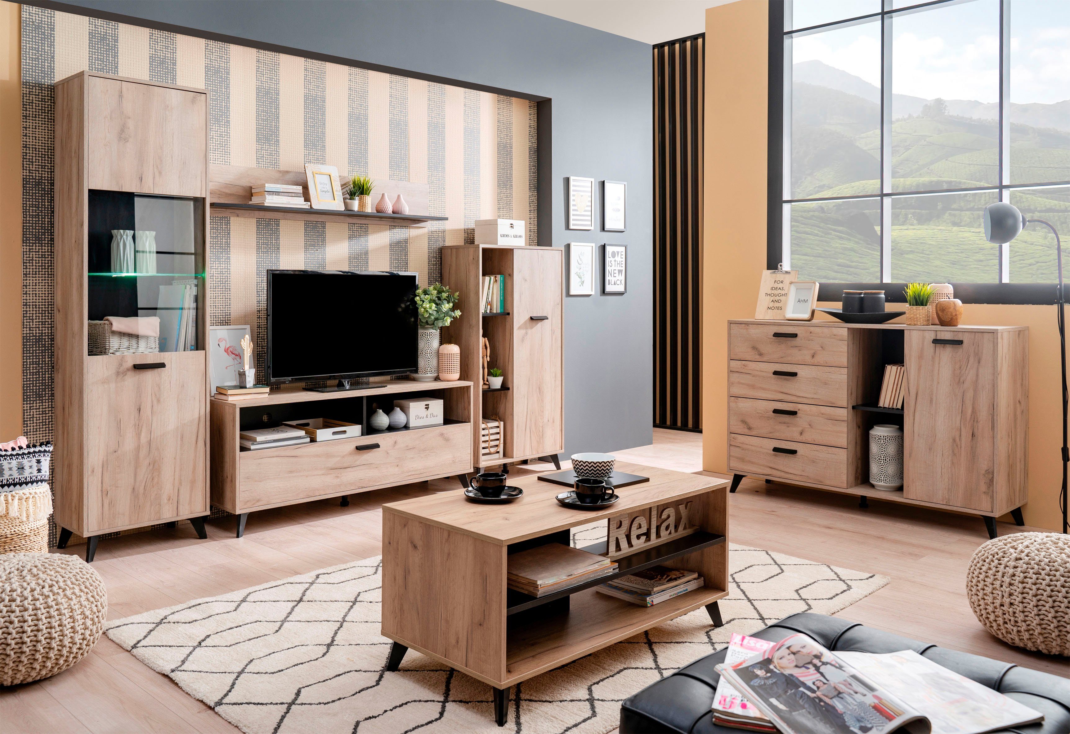 INOSIGN Wandmeubel Umbria (set, 4-delig)