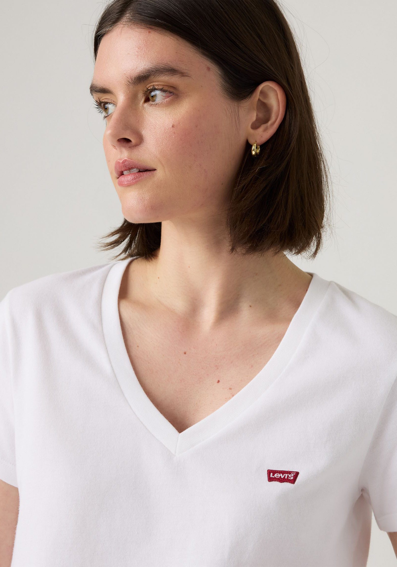 Levi's® T-shirt VNECK TEE 2 PACK (set, 2-delig)