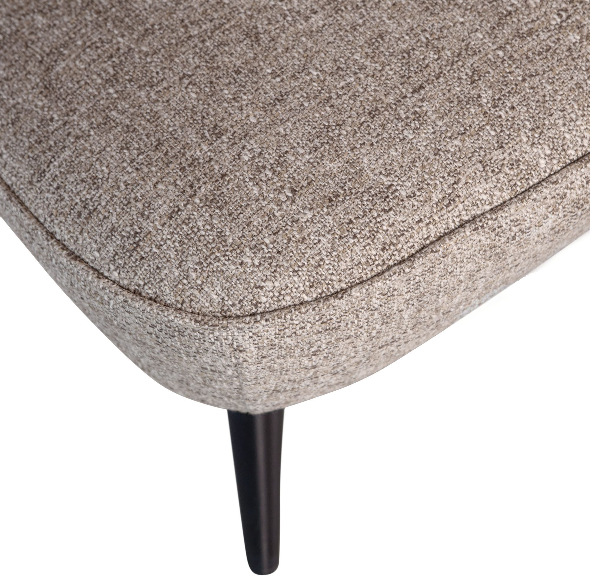 WOOOD Fauteuil Sara zacht gepolsterd, 4-poots onderstel, h 71 cm x b 59 cm