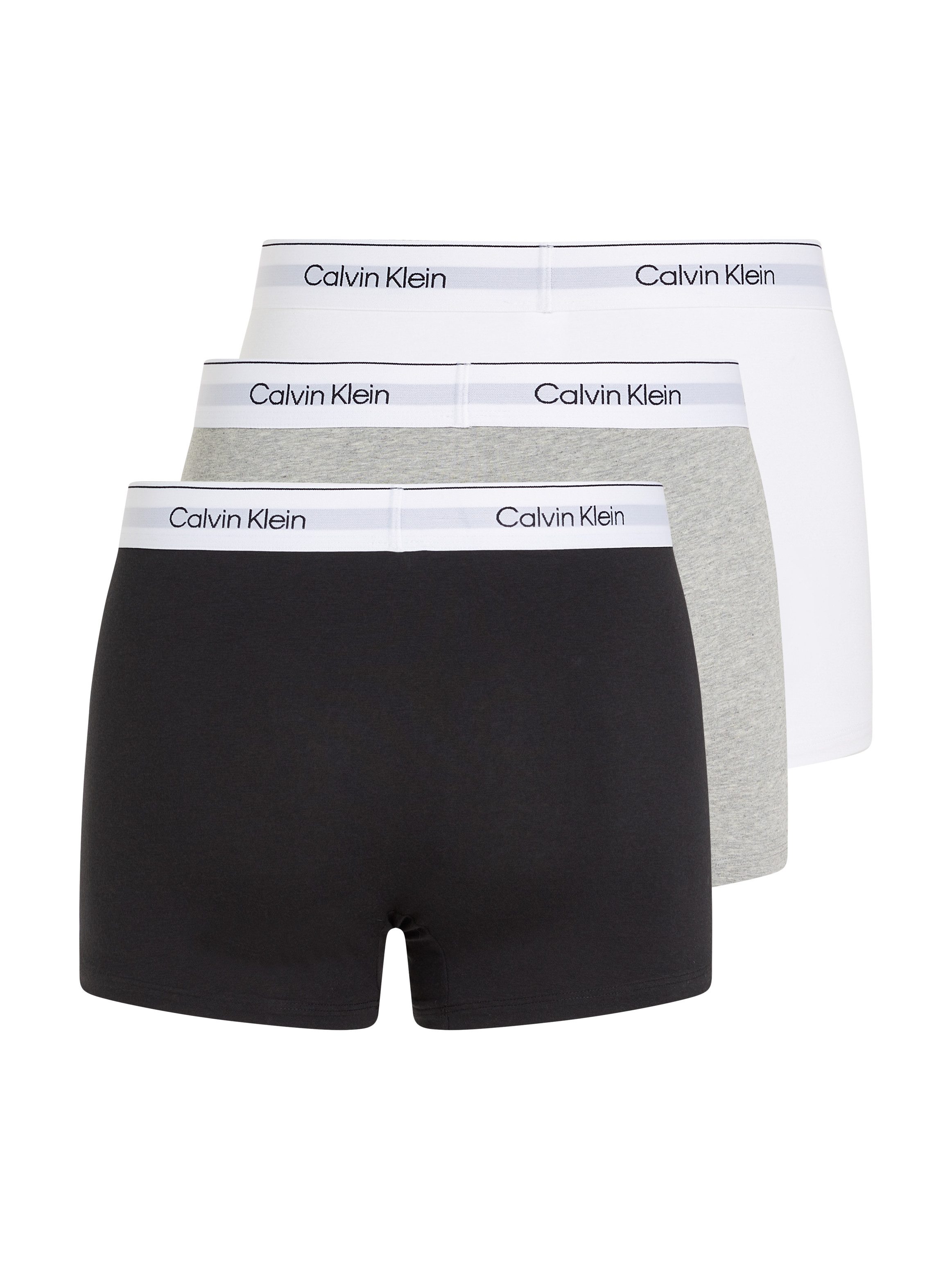 Calvin Klein Trunk 3PK met logo-elastische tailleband (3 stuks) (set 3 stuks)