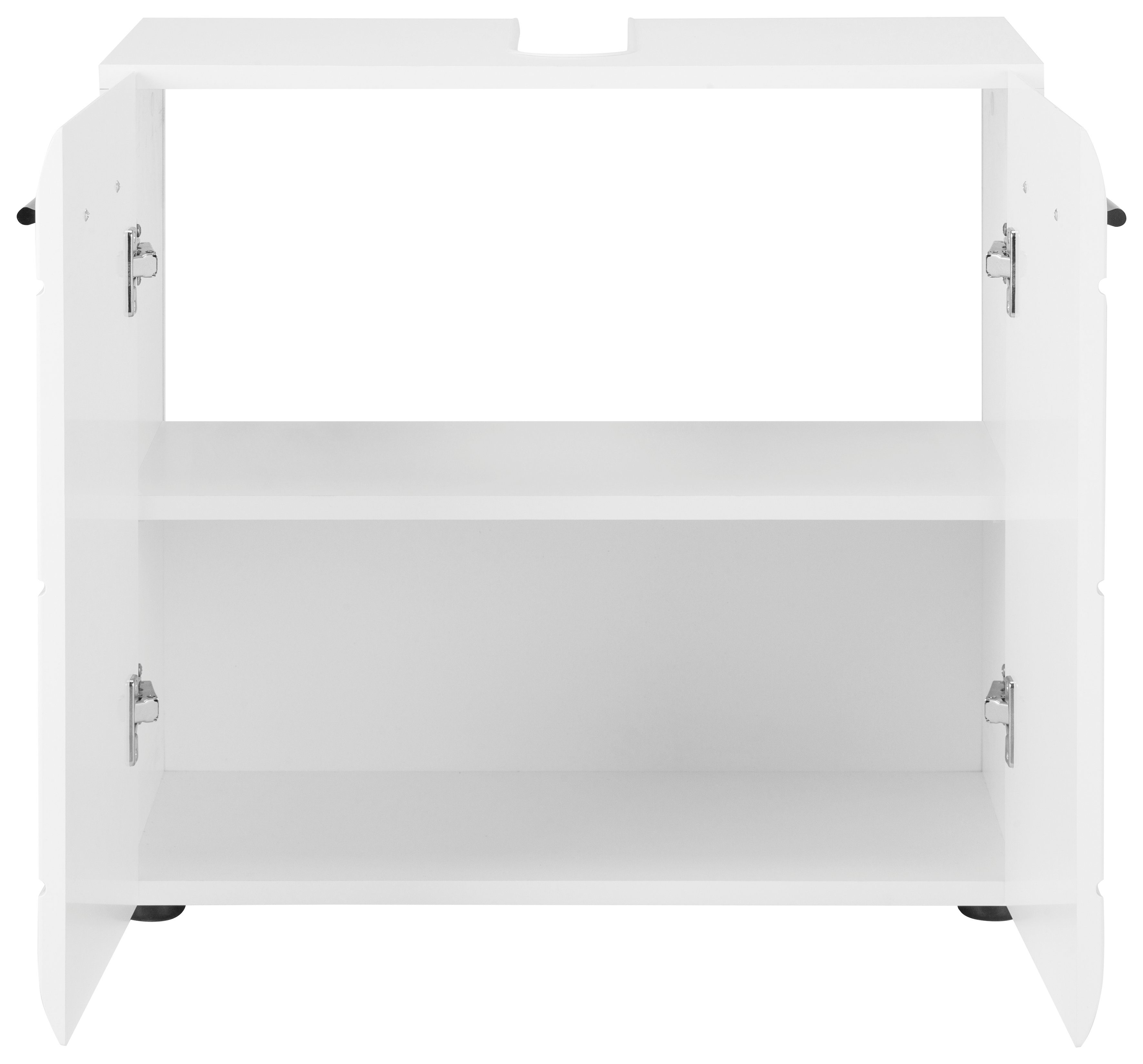 INOSIGN Wastafelonderkast Sovana Wastafel met verstelbaar vak - Afmetingen (B/D/H) 60/31/56 cm