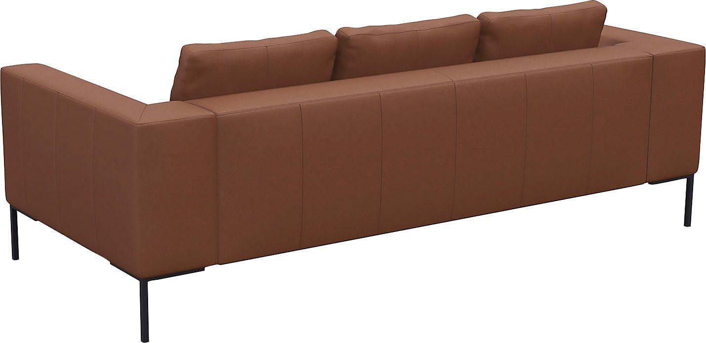 FLEXLUX 3-zitsbank Loano, supercomfortabel zitcomfort door koudschuim in de zitting