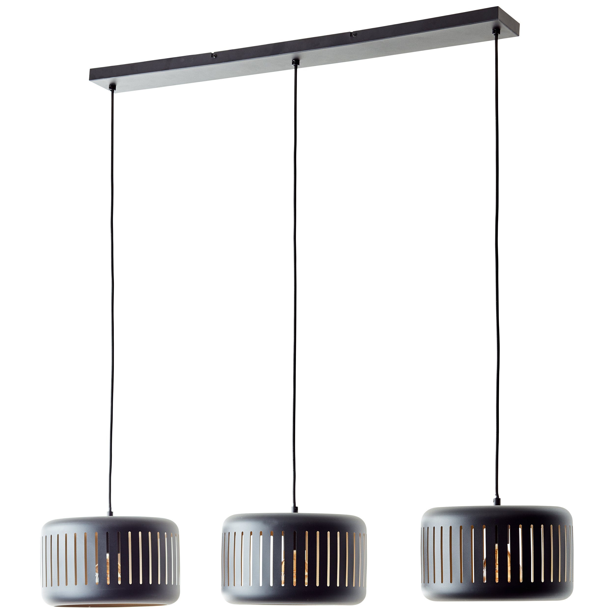 Brilliant Eettafel hanglamp Tyas 3 kappen 99800-86