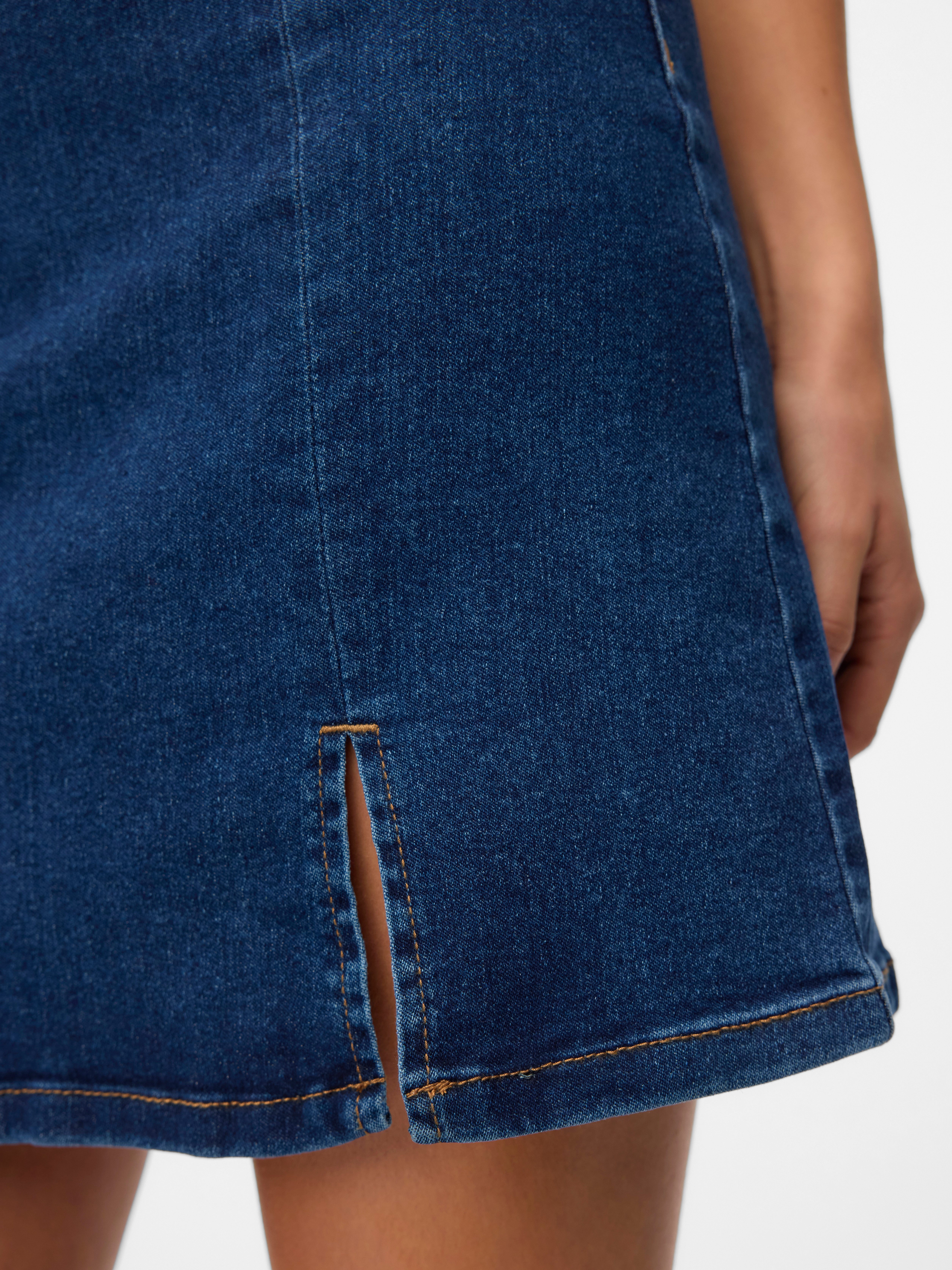 Vero Moda Jeans rok VMNELLY HR SHORT SKIRT DNM MIX NOOS