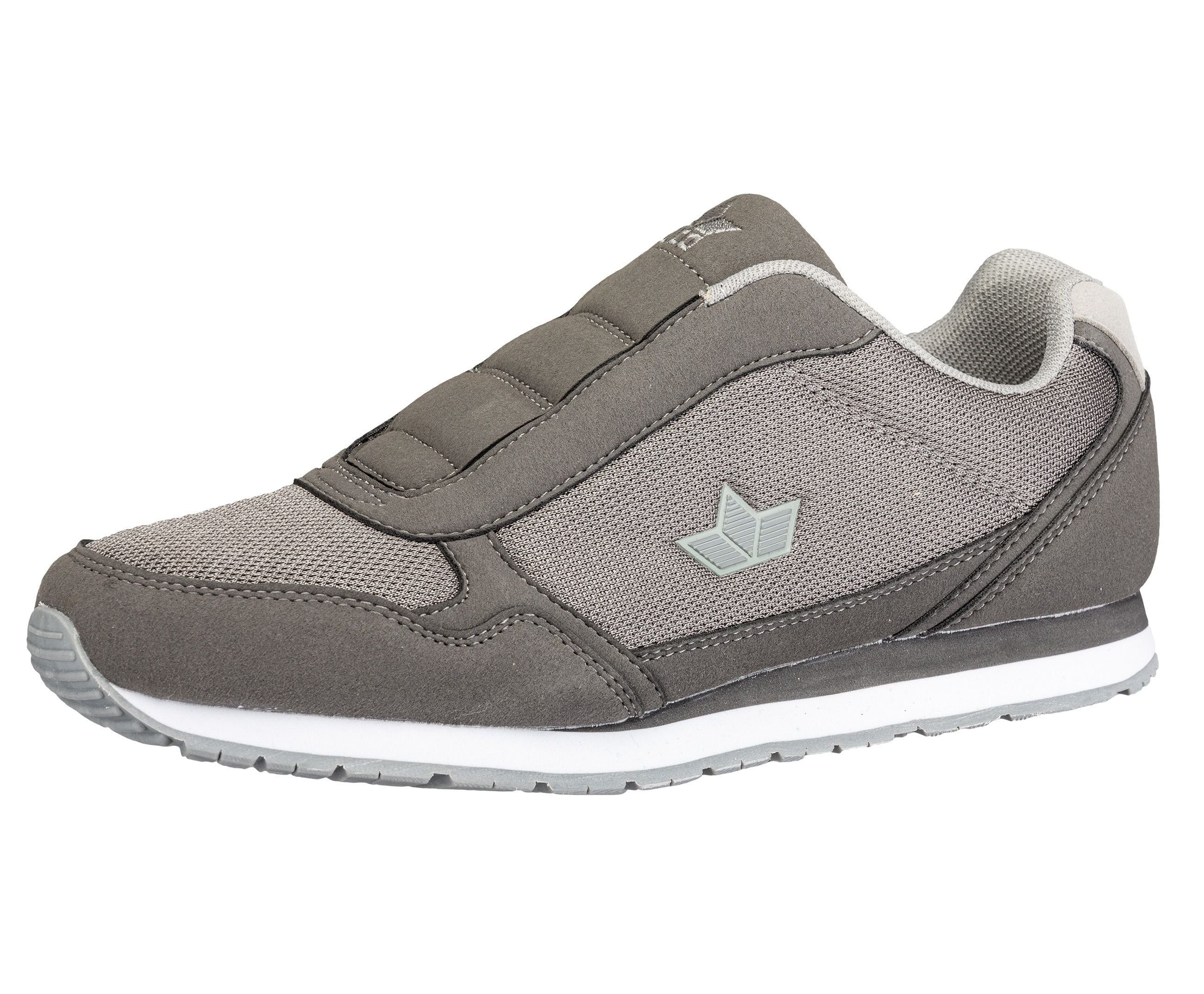 Lico Instappers Vrijetijdsschoenen Simon instappers heren lage sneakers maat 38 EU grijs