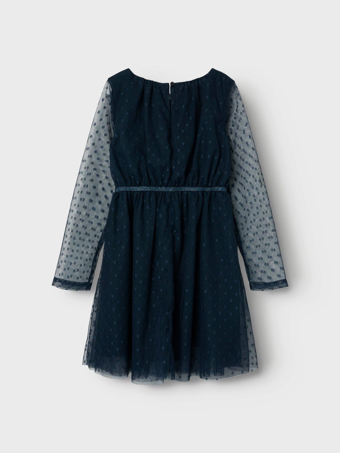 Name It Mini-jurk NKFVABOS LS DRESS NOOS