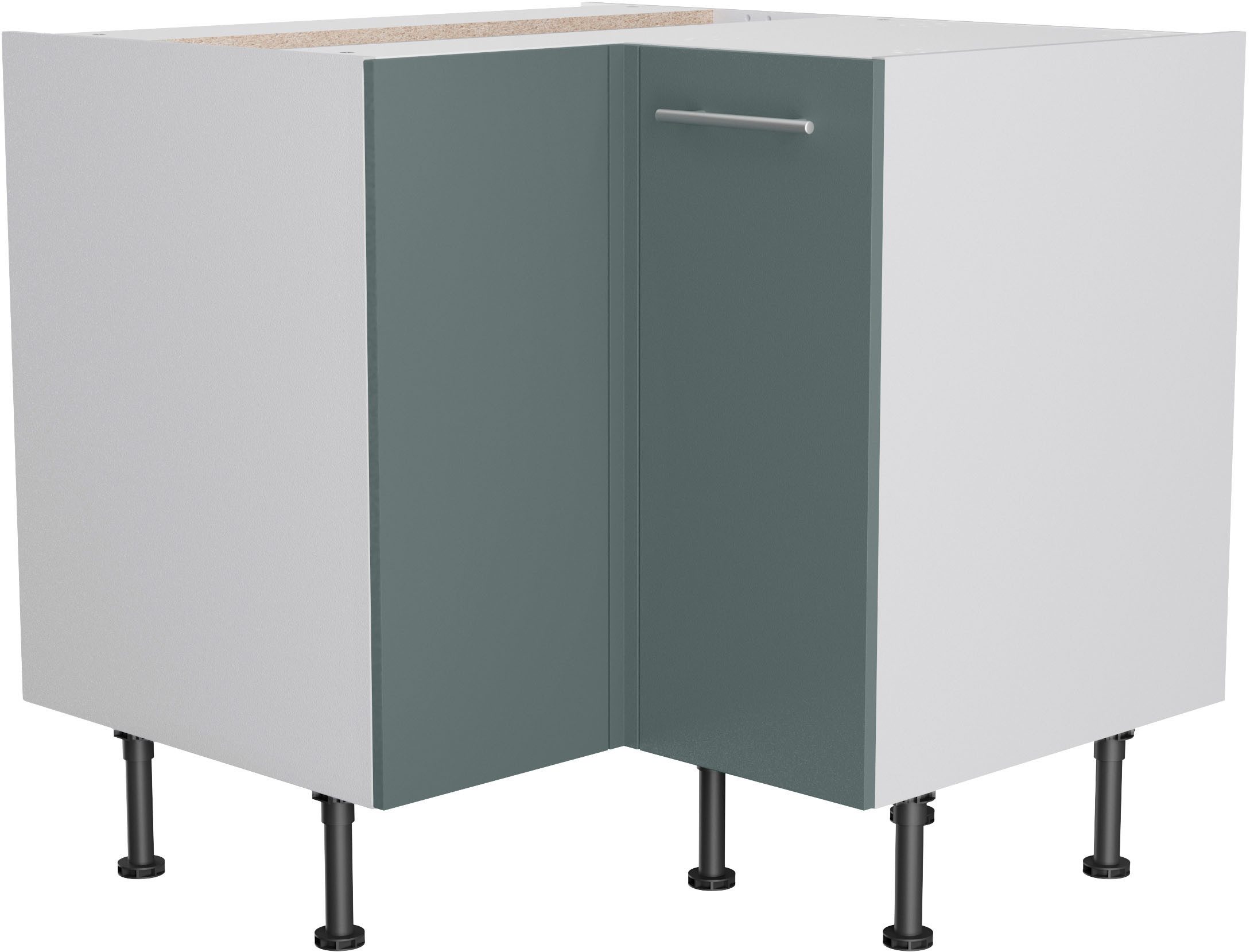 Kochstation Hoekonderkast KS-Bern2 Breedte 90 x 90 cm, 1 deur, 1 legplank