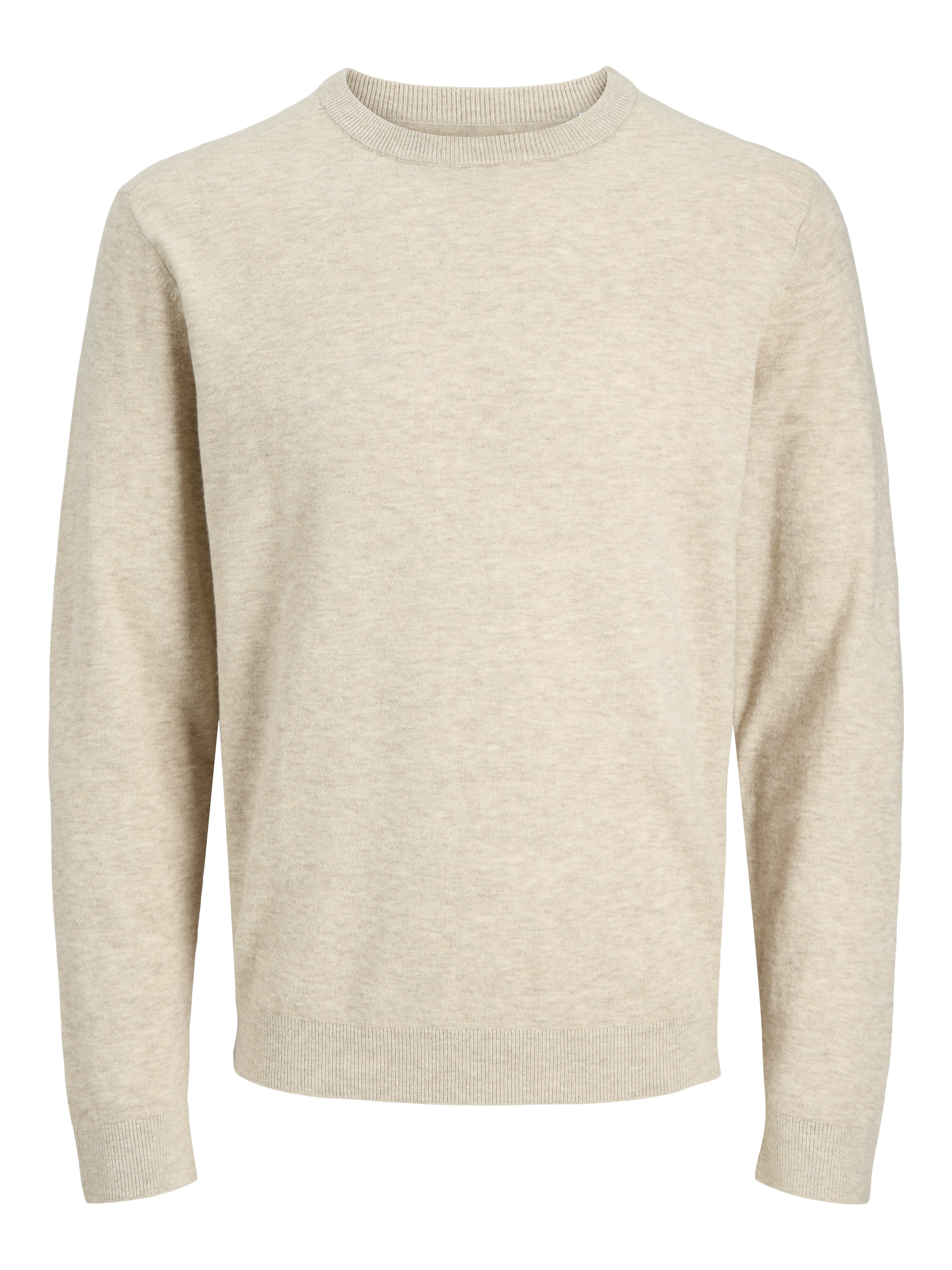 Jack & Jones Gebreide trui JJEPERFECT WOOL KNIT CREW NECK SN