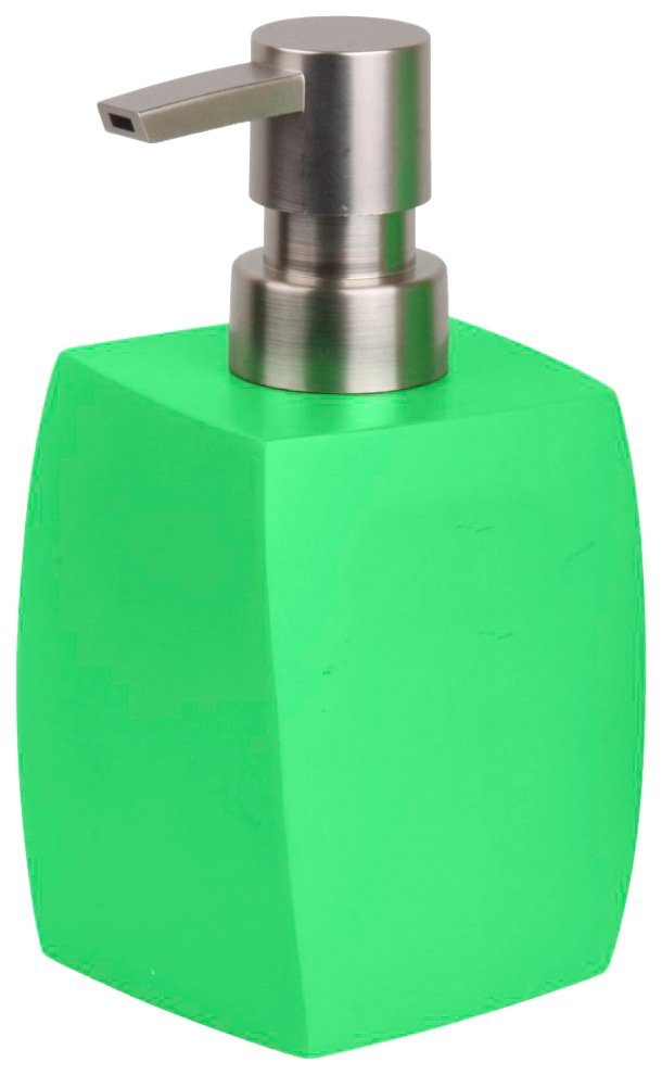 Sanilo Set badkameraccessoires Wave Green bestaand uit zeepdispenser en toiletborstel, mat (combi-set, 2-delig)