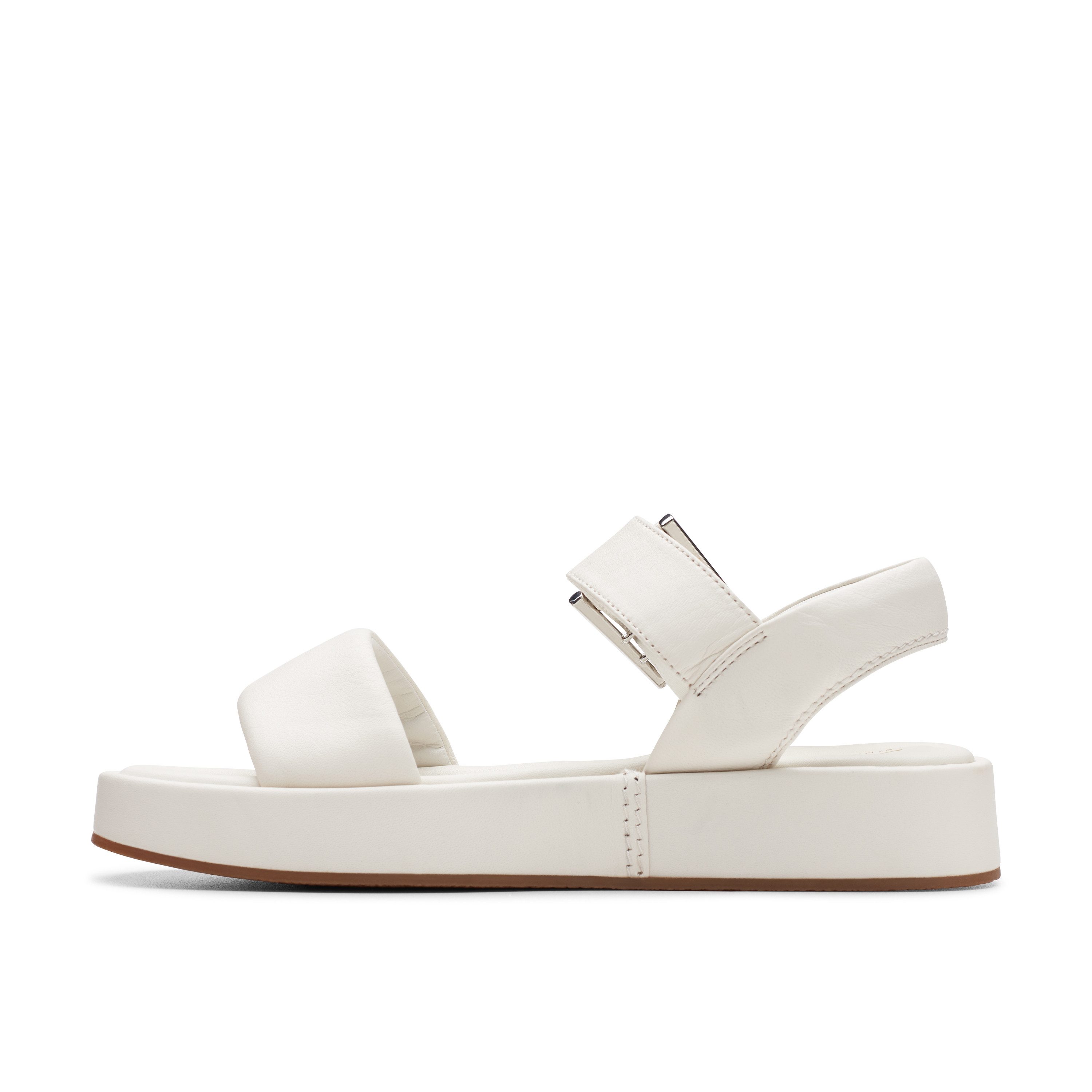 Clarks Sandalen Alda Strap , sandaal, flats met plateausool
