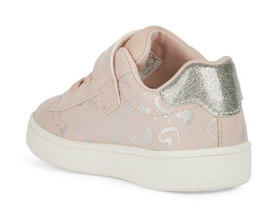 Geox Babyschoentjes B ECLYPER GIRL A Sneaker, klittenbandschoen, babyschoen met klittenband en elastiek