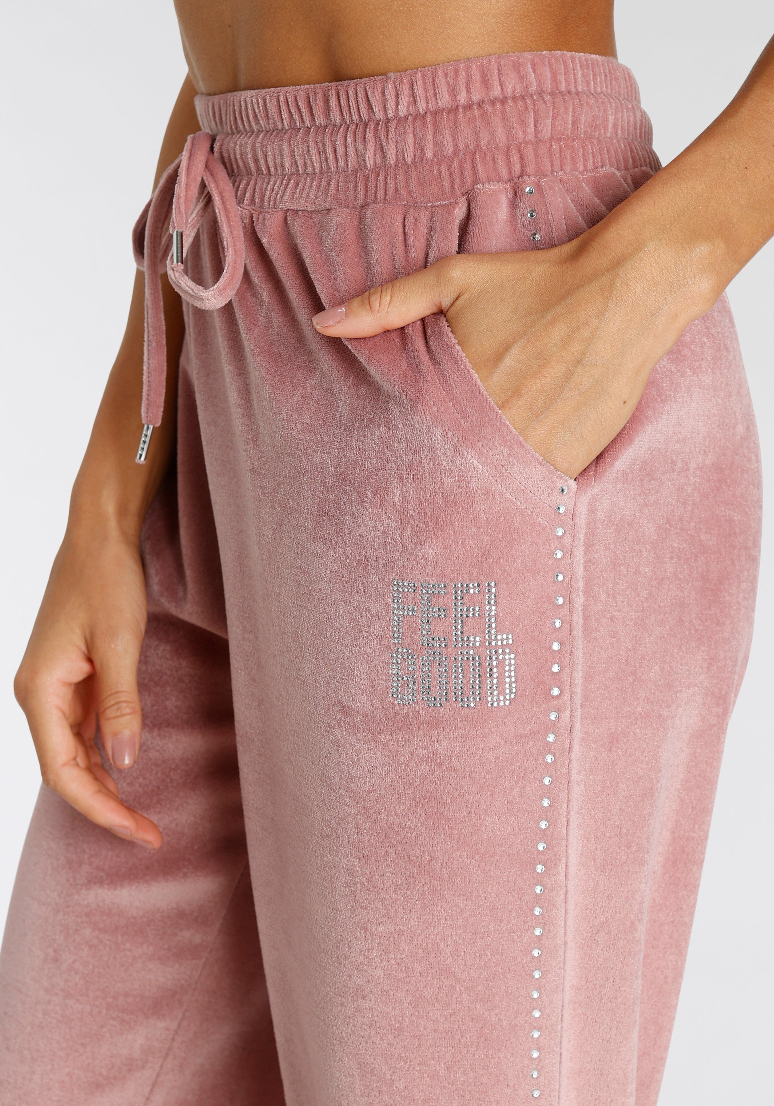 Vivance Nickybroek -Loungebroek met glitterprint