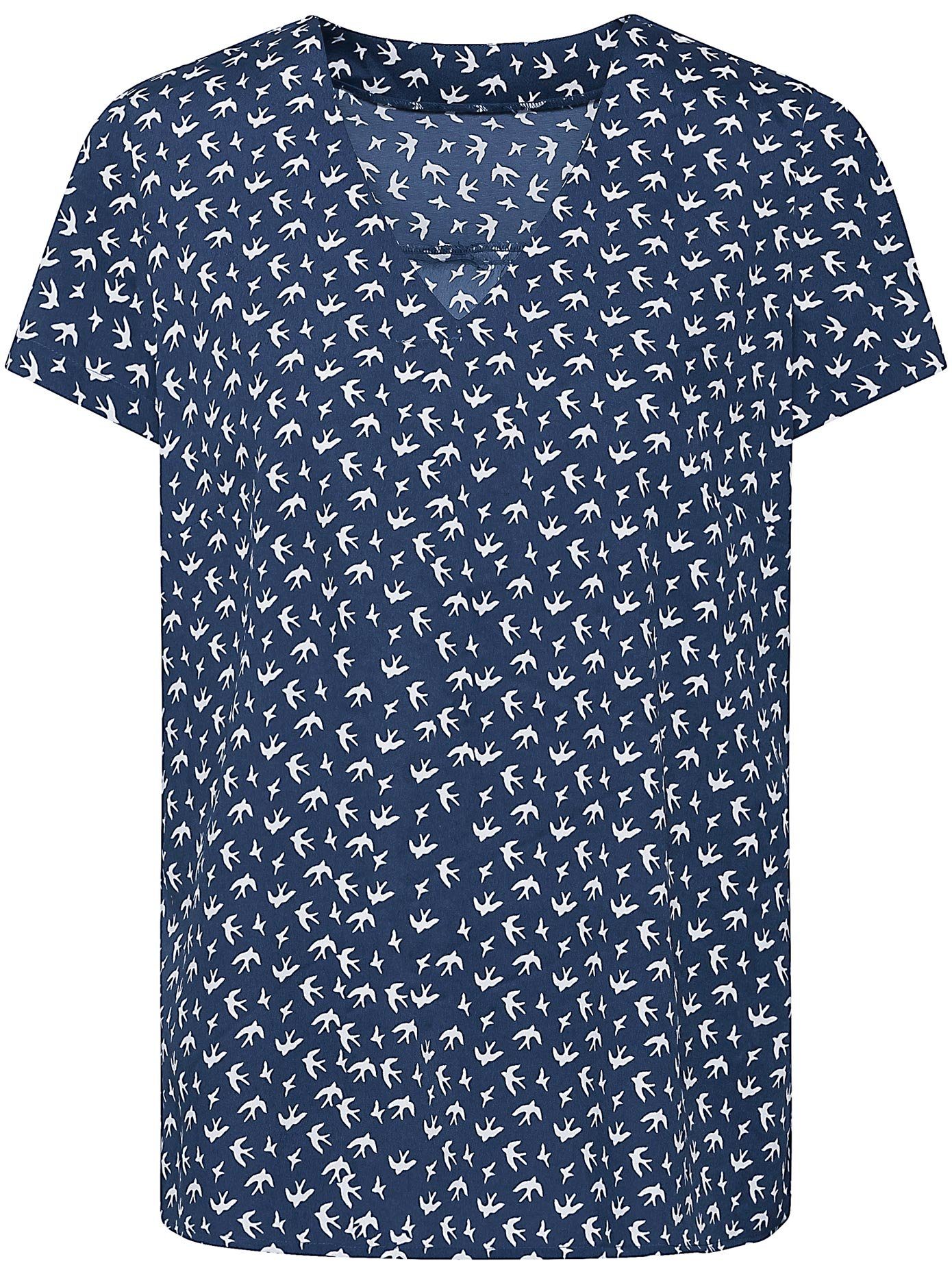 Classic Basics Gedessineerde blouse