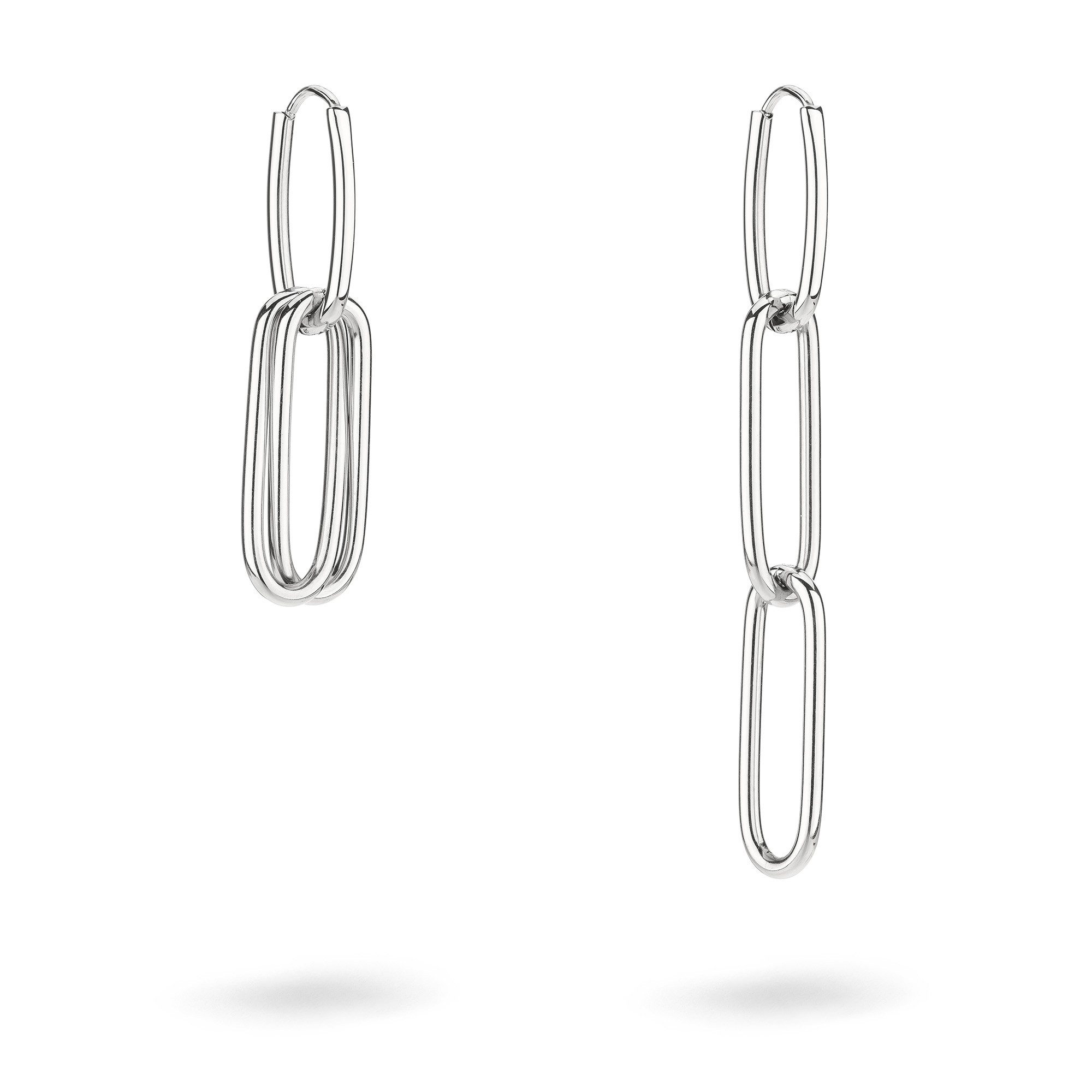 Liebeskind Berlin Paar creolen Sieraden Geschenk RVS Oorbellen Special Link, LJ-1558, LJ-1559