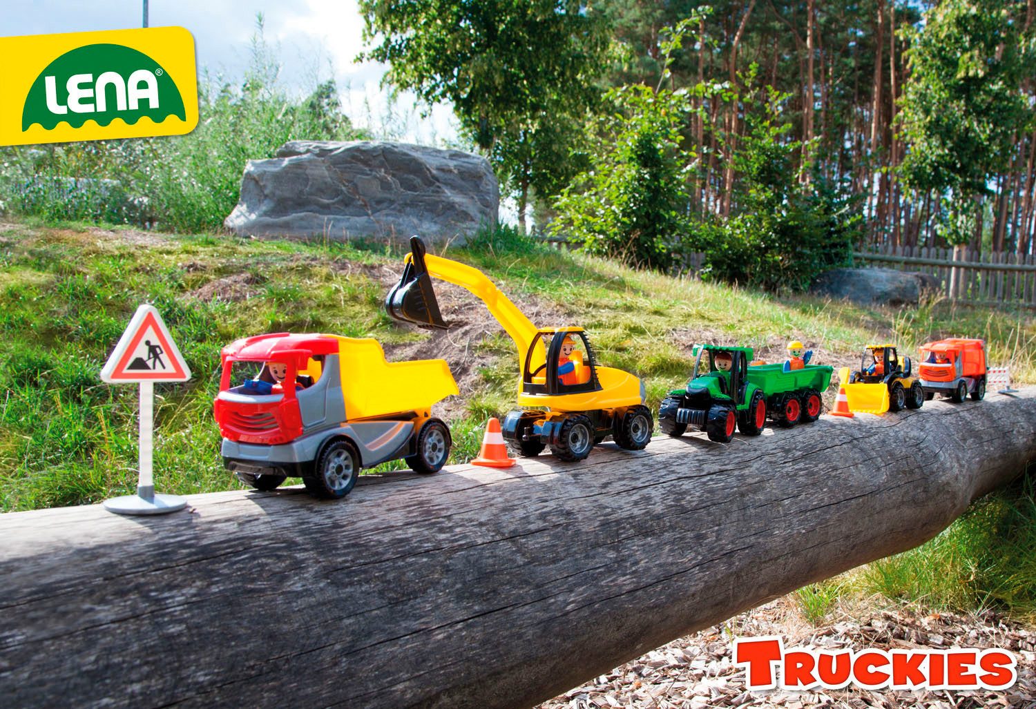 Lena® Speelgoed maaidorser Truckies