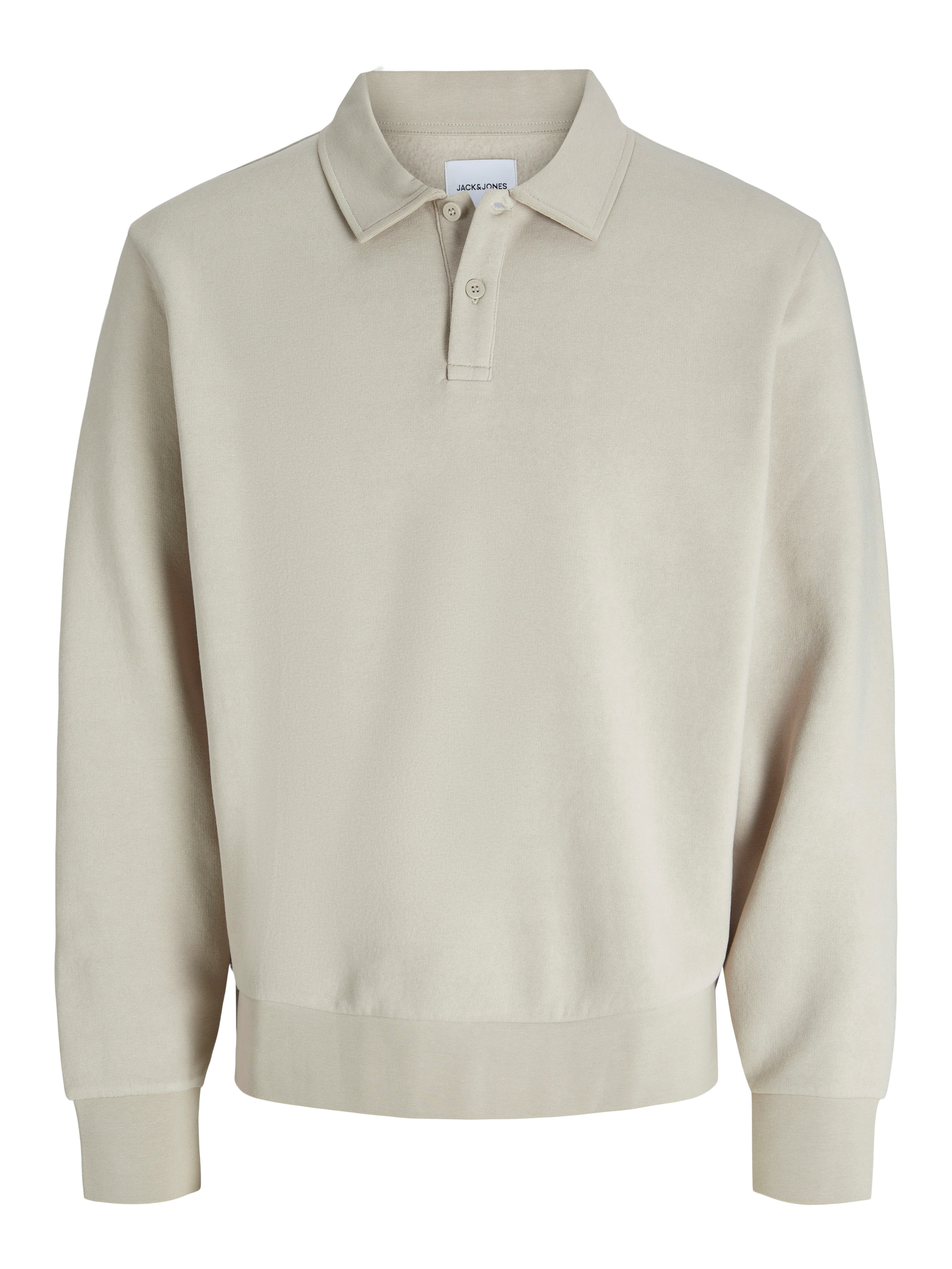 Jack & Jones Sweatshirt JJEBRADLEY SWEAT POLO NOOS