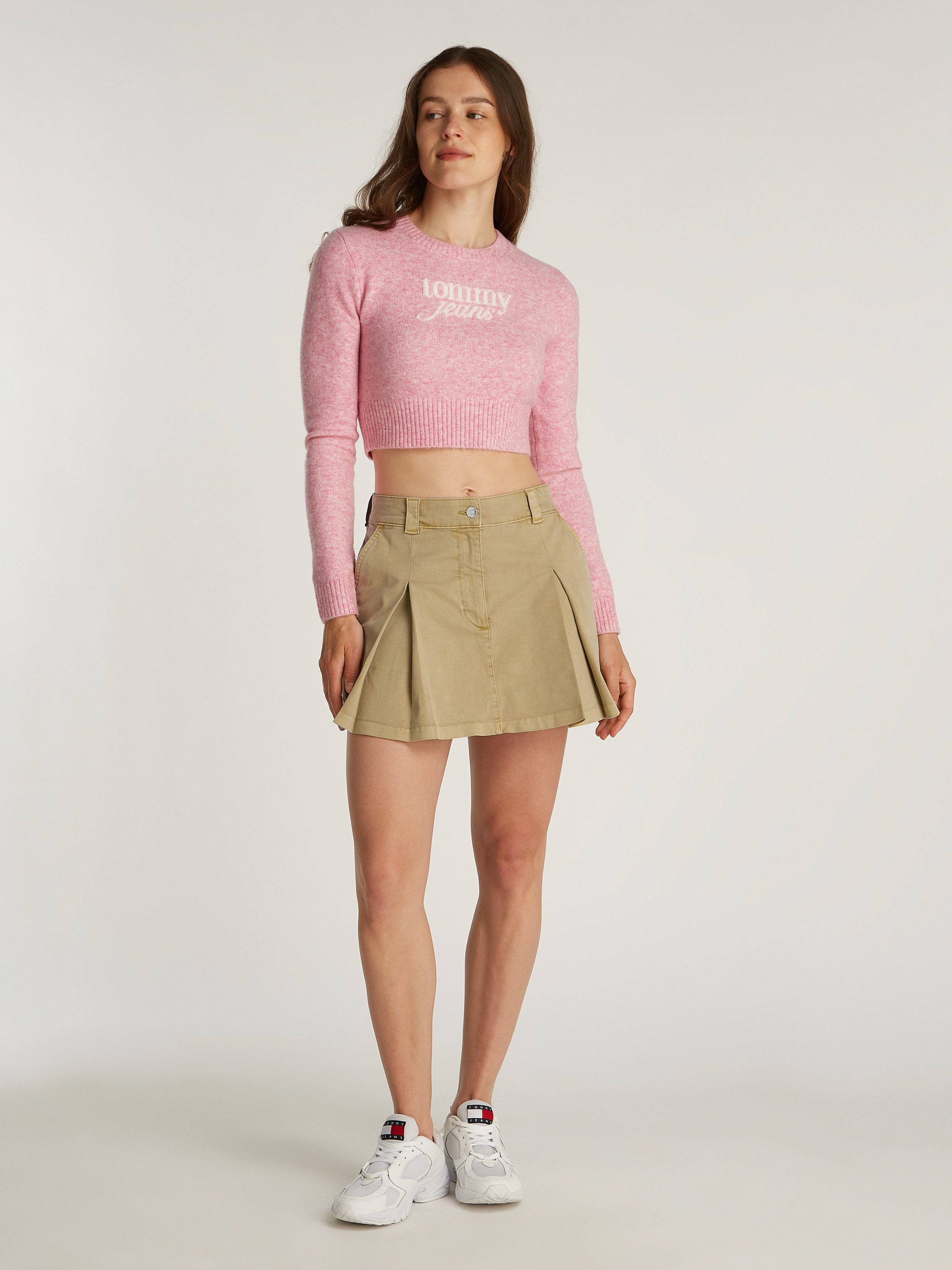 TOMMY JEANS Minirok TJW MINI FRONT PLEATS SKIRT