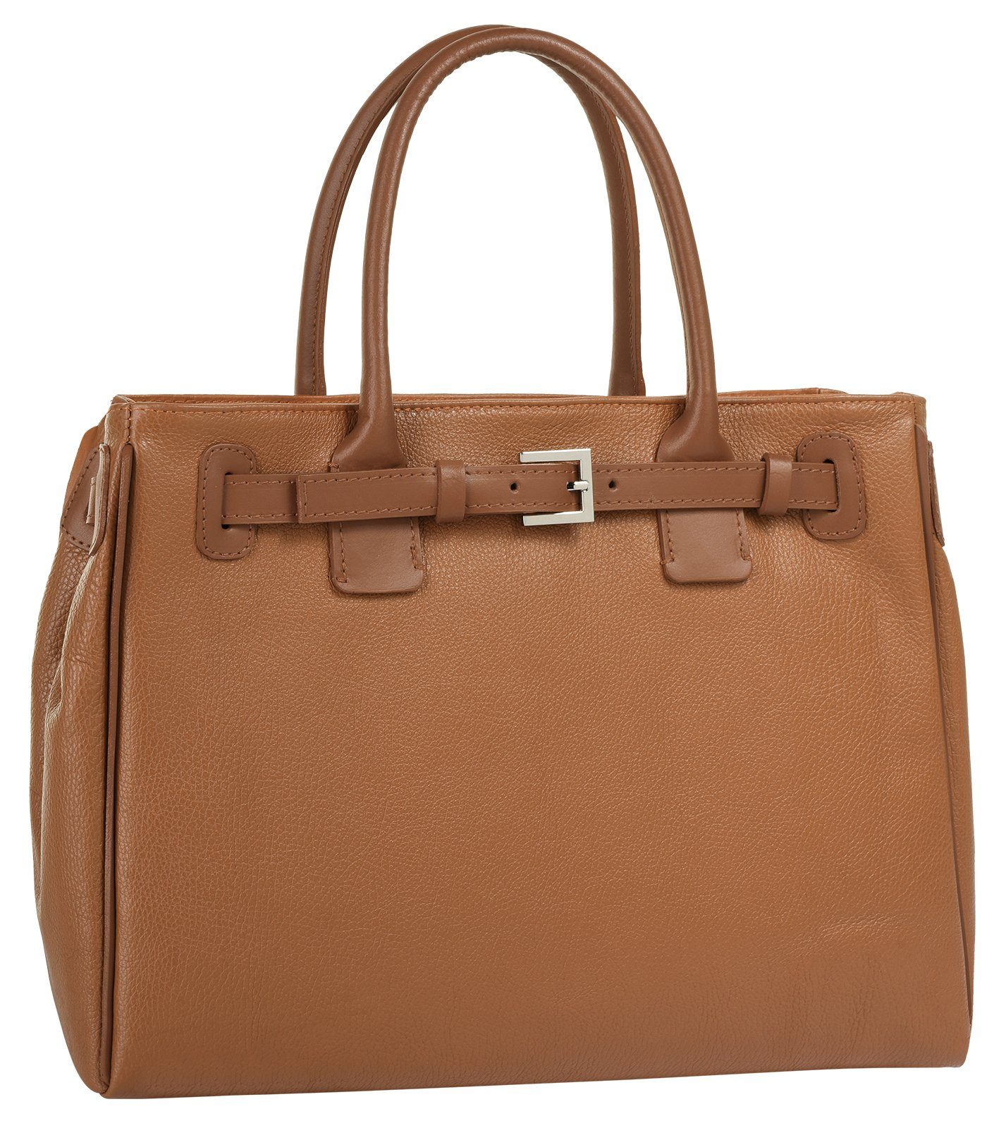 Cluty Tas echt leer, made in italy