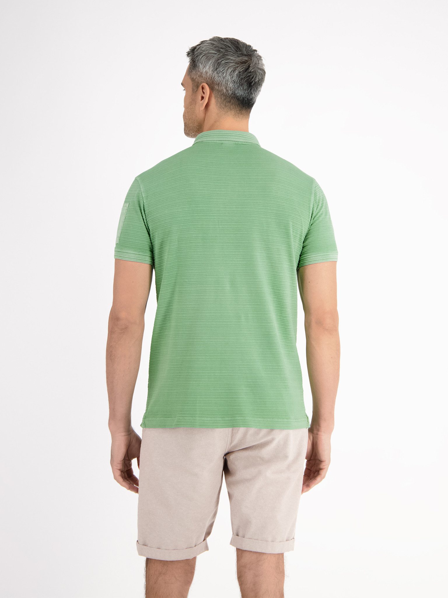 Lerros Poloshirt met streepmotief