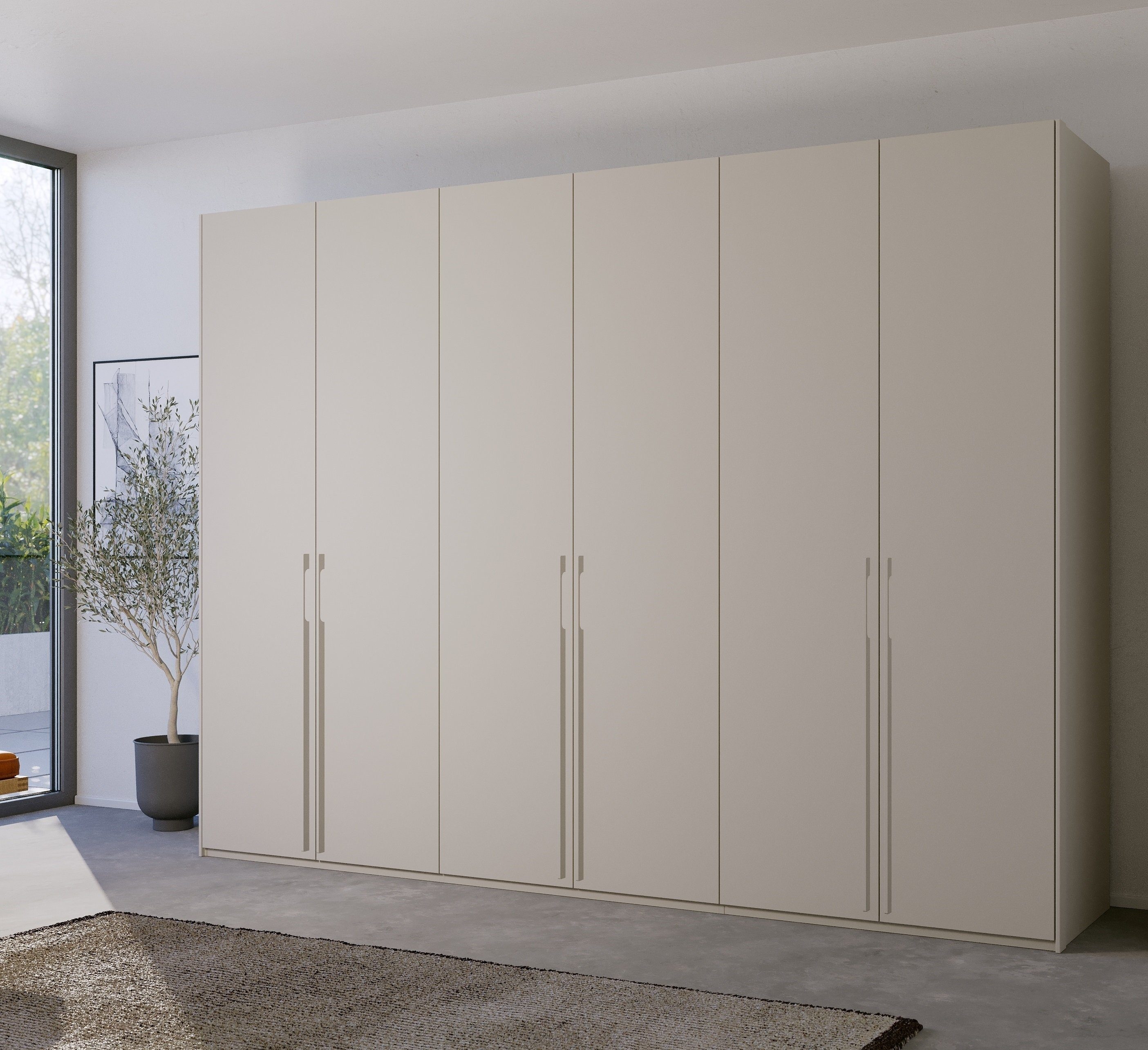 rauch Draaideurkast Skat Pure met elegante handgrepen en praktische inrichting