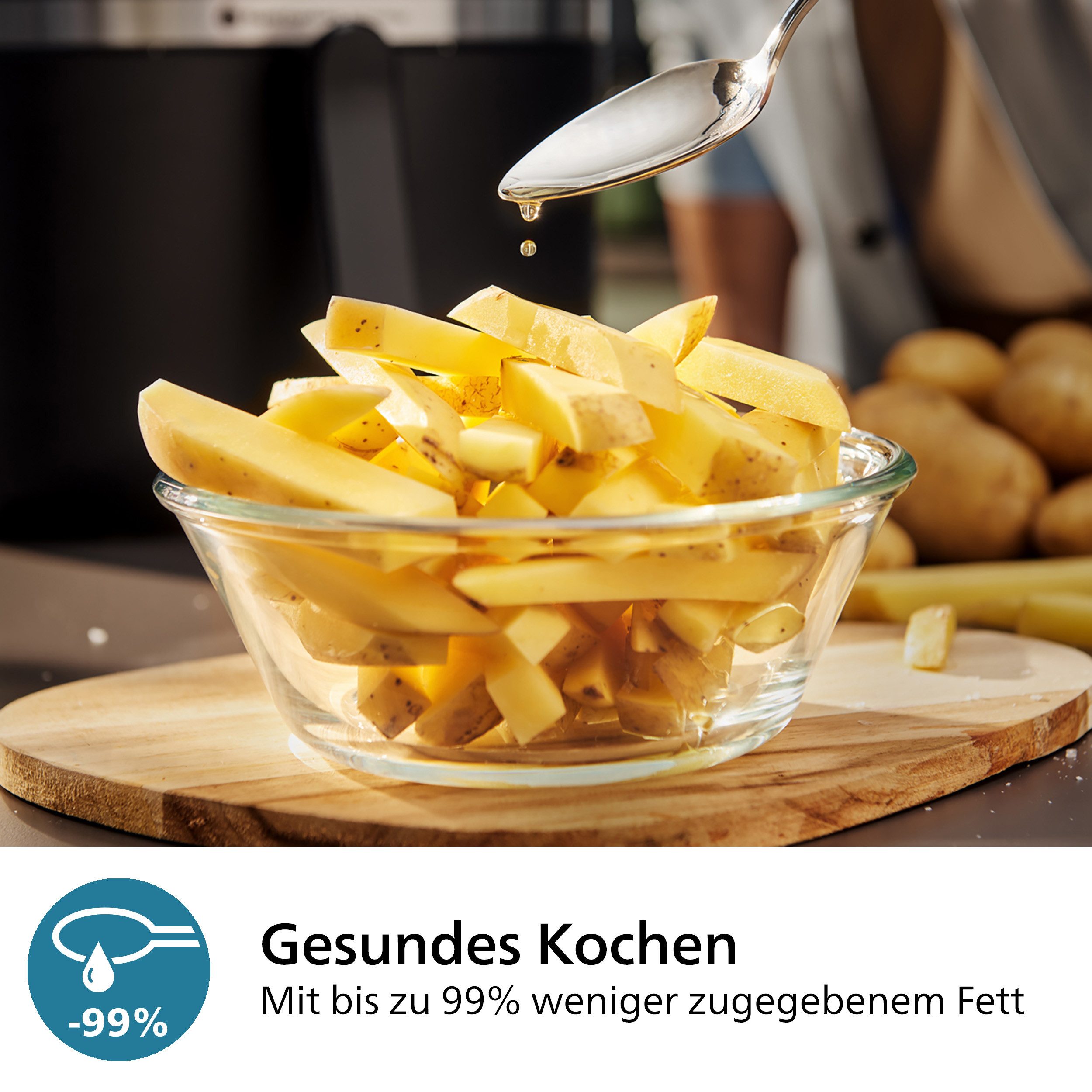 Philips Airfryer XXL Kombi HD9876/90, met 8,3 l, Rapid CombiAir technologie