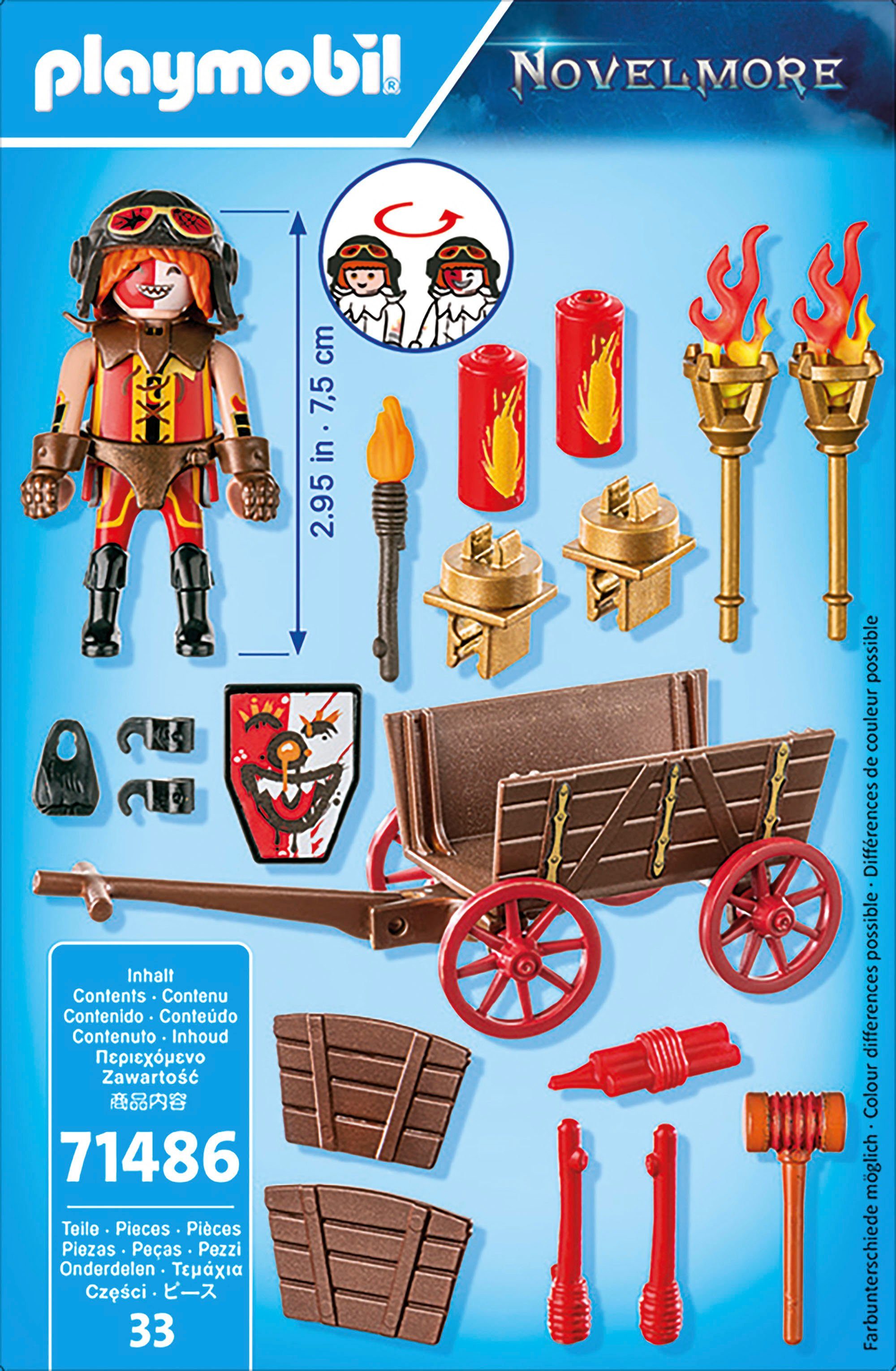 Playmobil® Constructie-speelset Kahbooms raceauto (71486), Novelmore (33-delig)