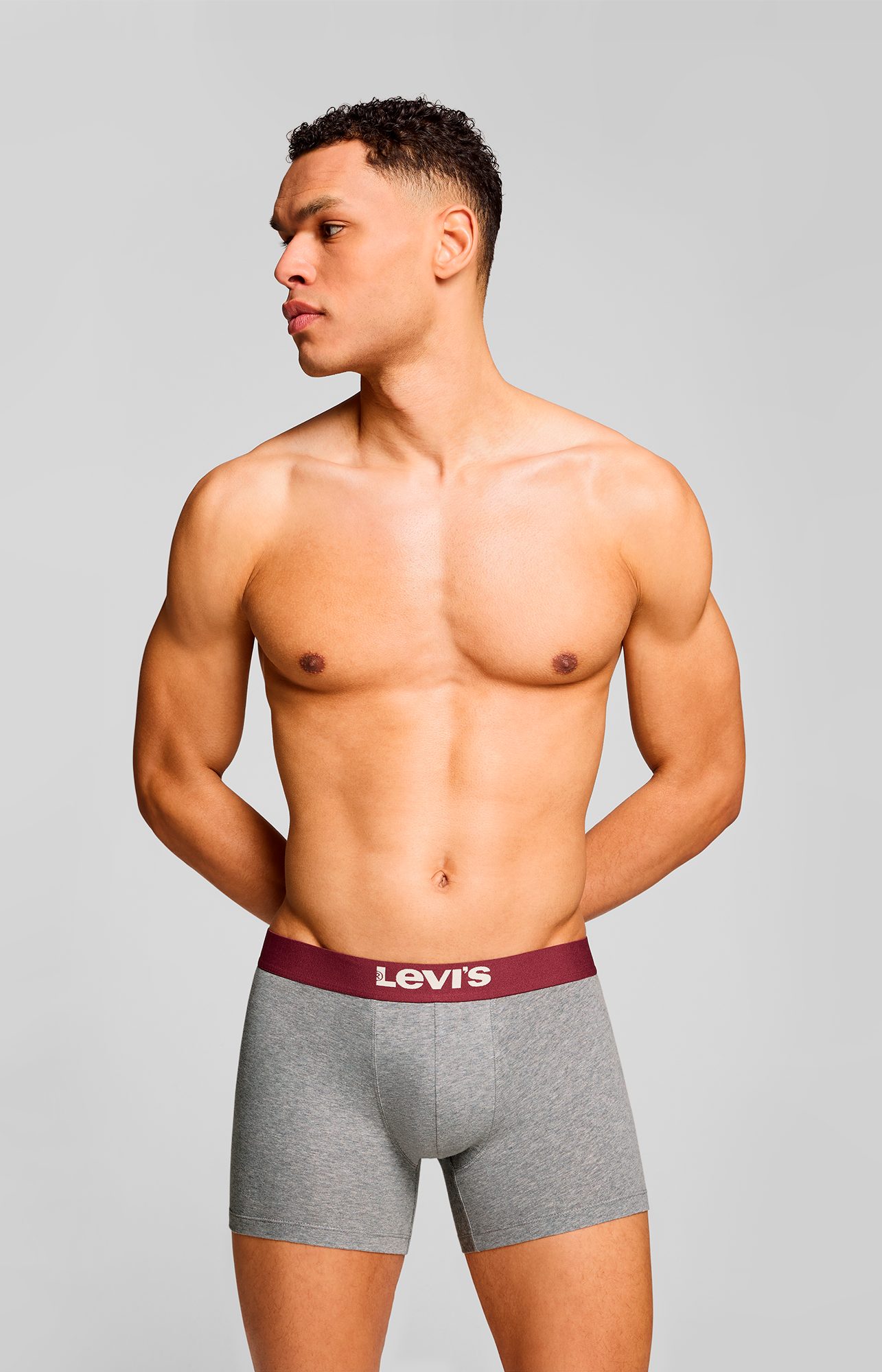 Levi's® Boxershort LEVIS MEN SLD BASC BOXER BRIEF ORG CO 2P (Set van 2)