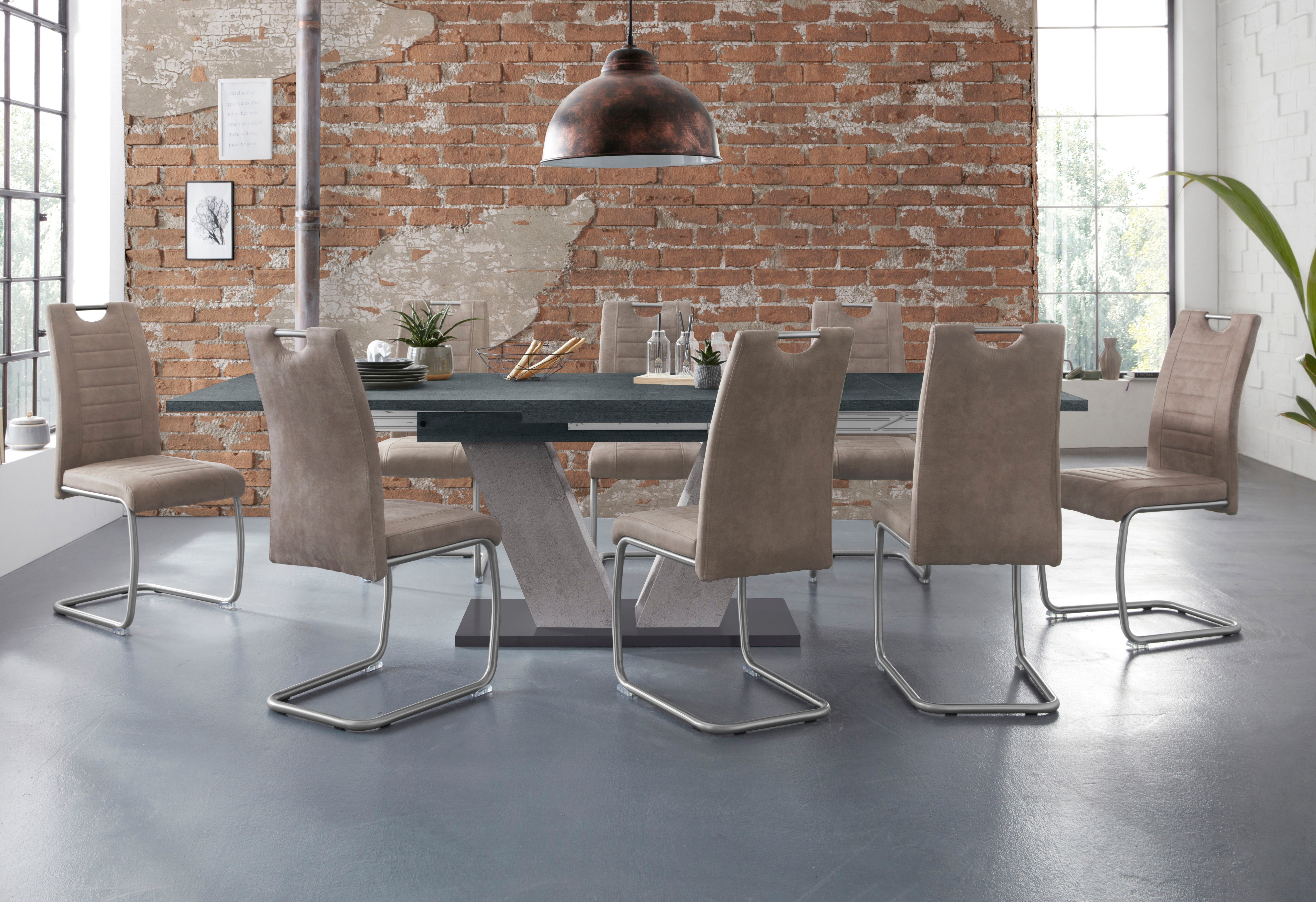 Mäusbacher Eettafel Comfort tafel TOPSELLER! Mäusbacher eettafel met V-frame en bodemplaat