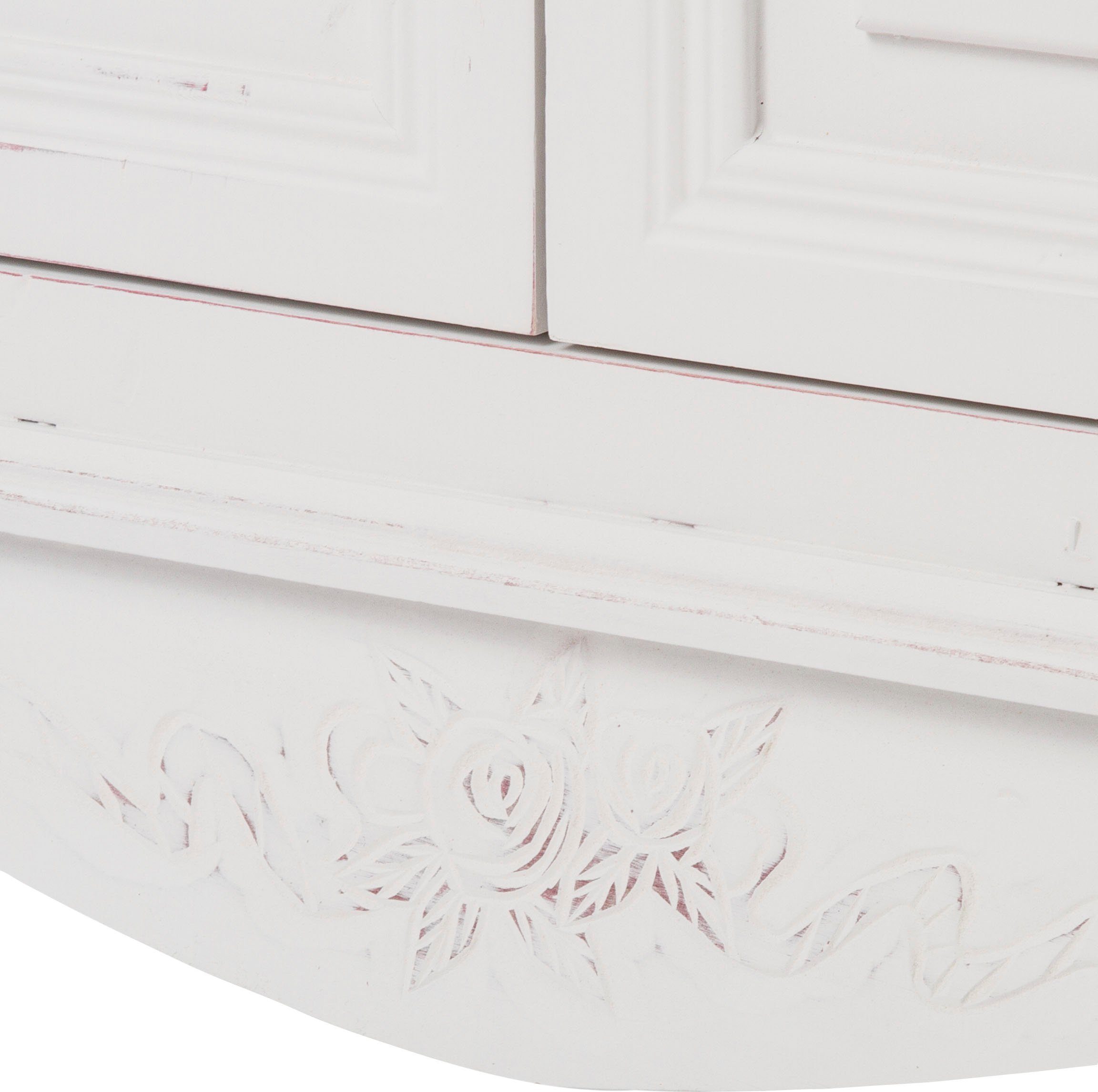 my Flair Kast Elegance Kast, met roosmotieven in landhuisstijl, gebogen modellen