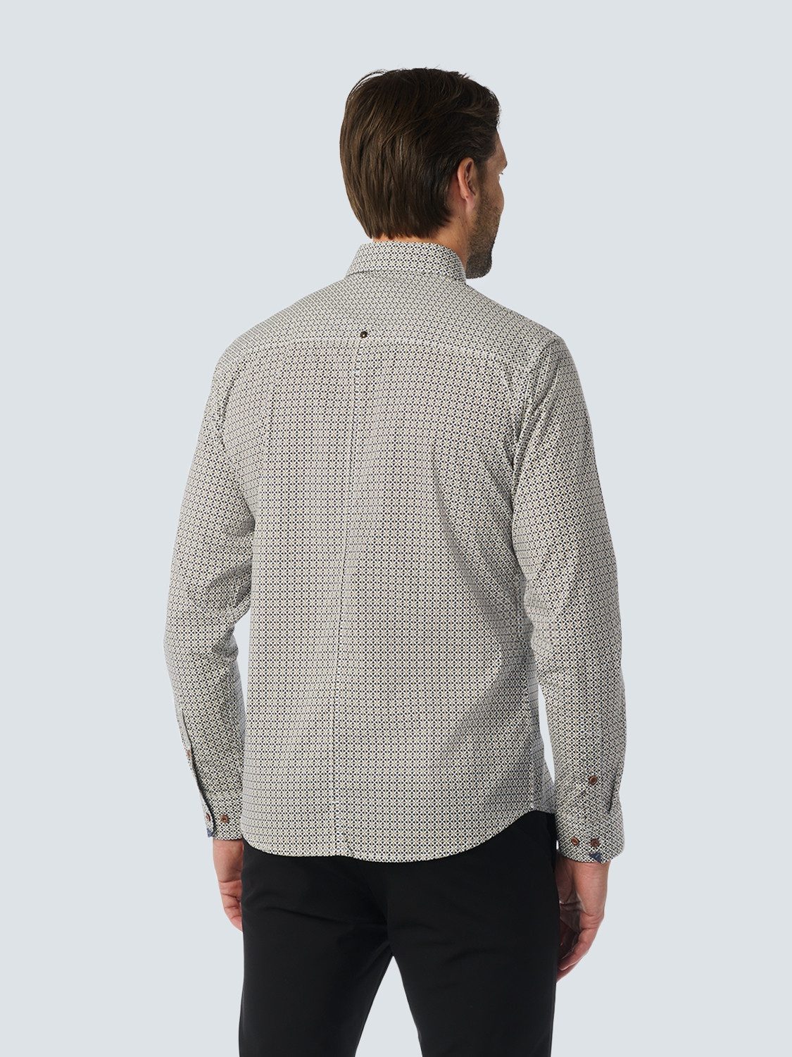 NO EXCESS Overhemd met lange mouwen met print all-over