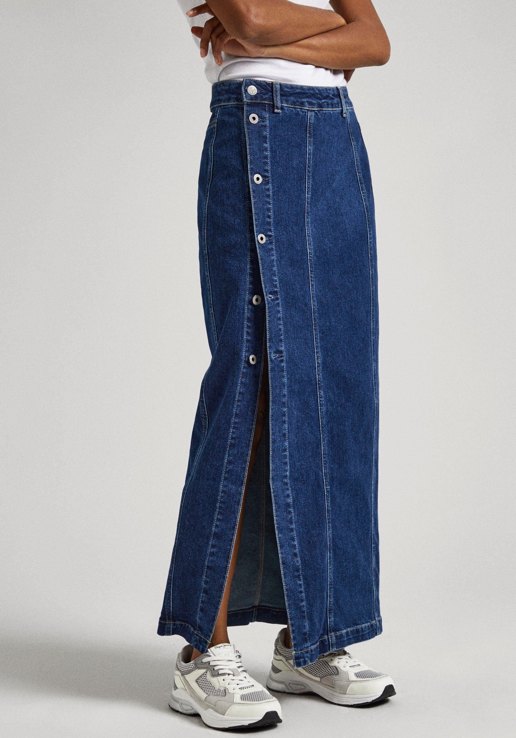 Pepe Jeans rok Midi Skirt