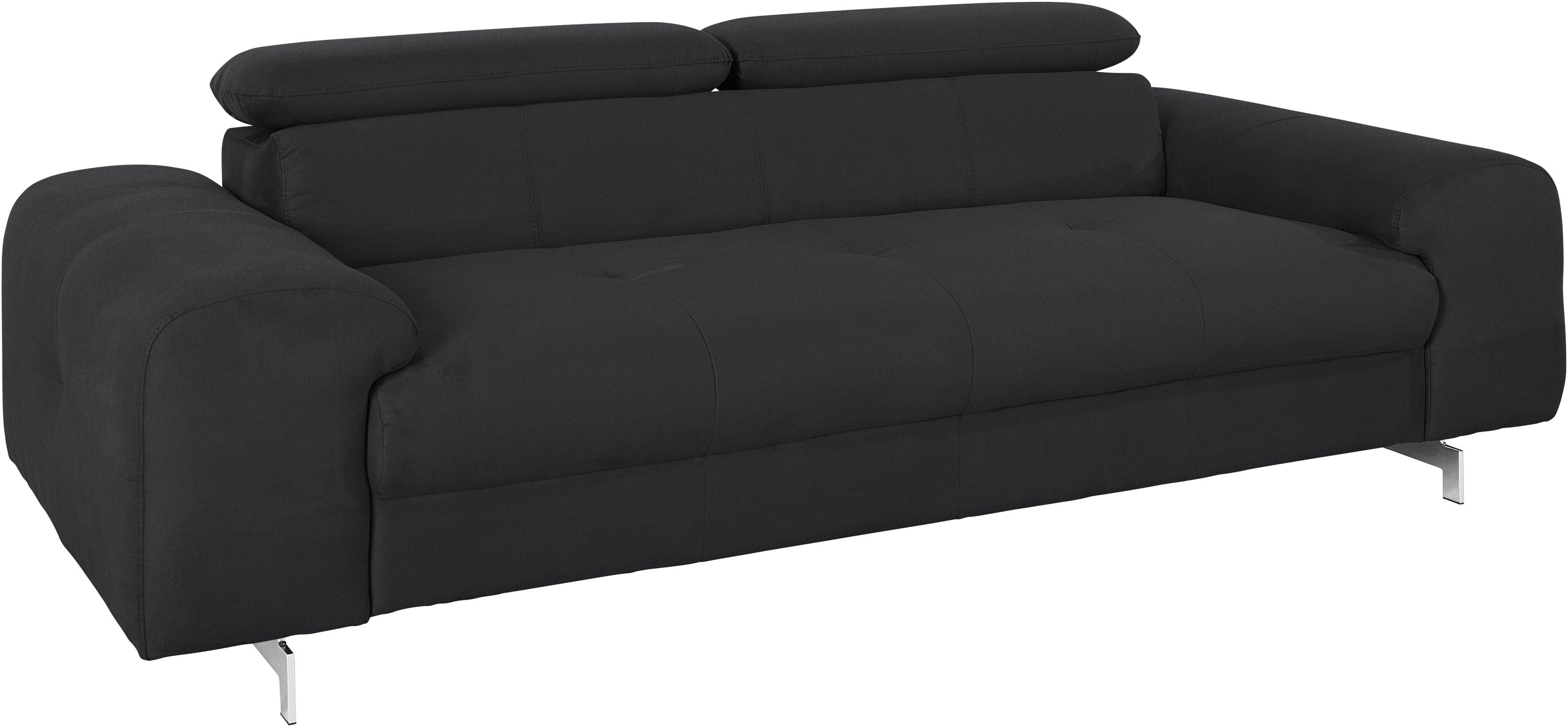 COTTA 3-zitsbank Chef 3-zitsbank met elegante stiksels, bodemvrijheid 12,5 cm