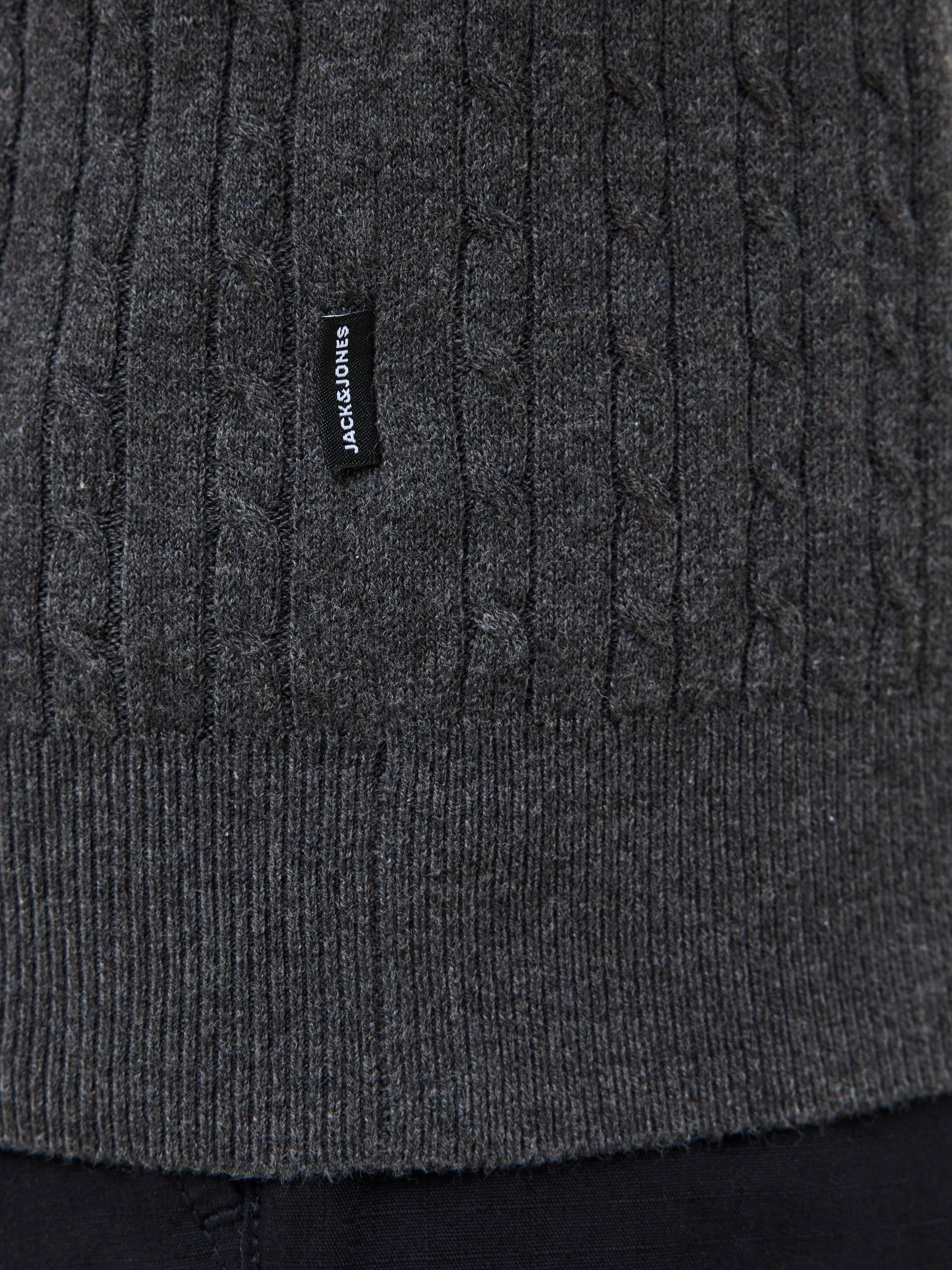 Jack & Jones Gebreide trui JJEEMIL KNIT CABLE CREW NECK NOOS