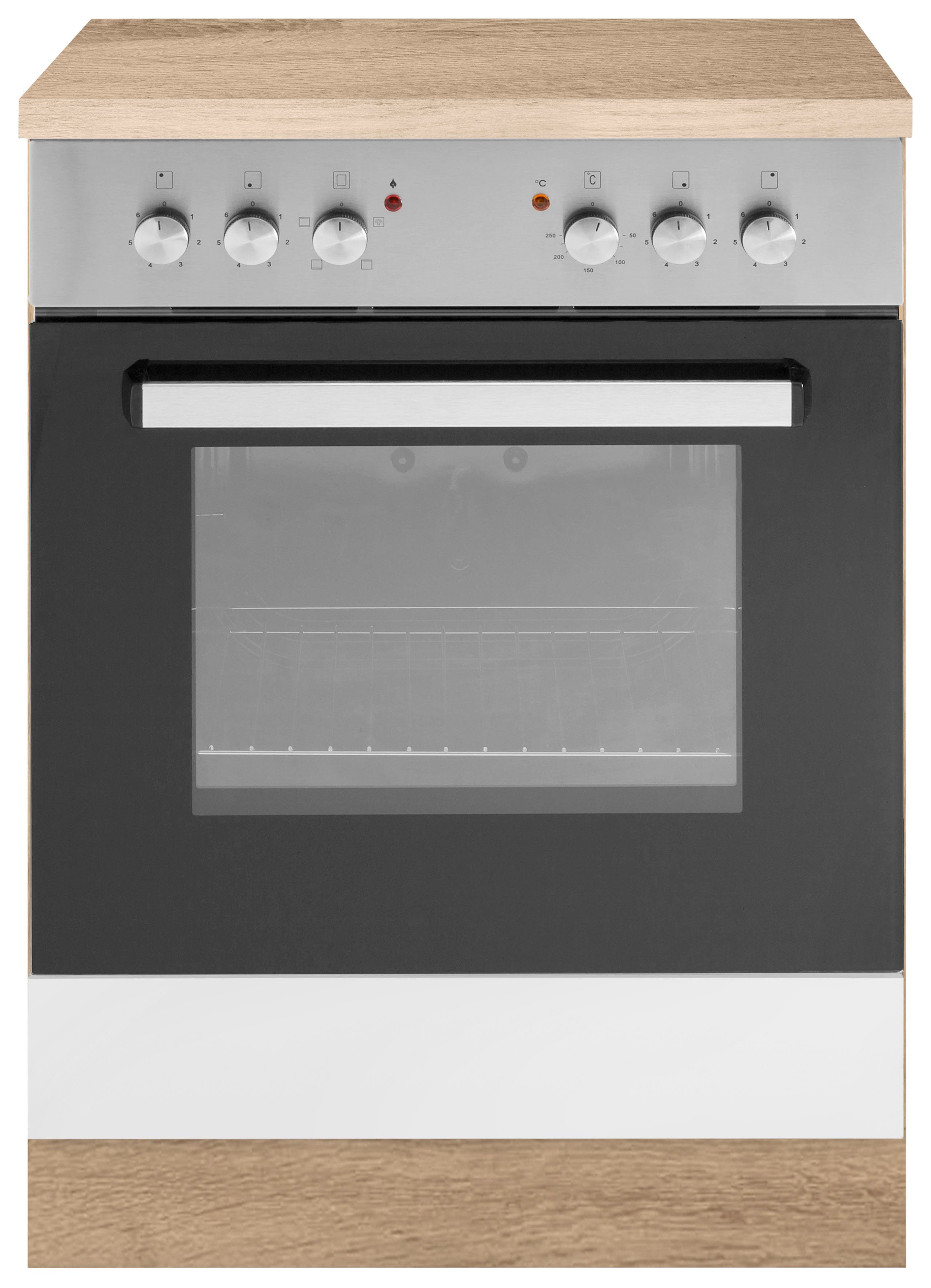 wiho Küchen Ombouwkast voor oven Cali 60 cm breed