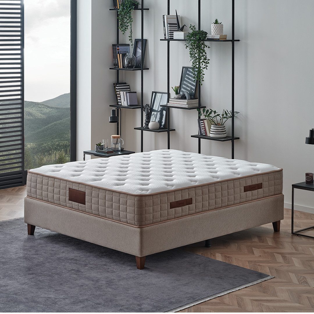 Yatas Pocketveringsmatras Majestät Premium, Top-Matratze mit über 1000 4,5-Sterne-Bewertungen Matras in 90 x 200 cm, 140 x 200 cm en andere maten hoogte 30 cm