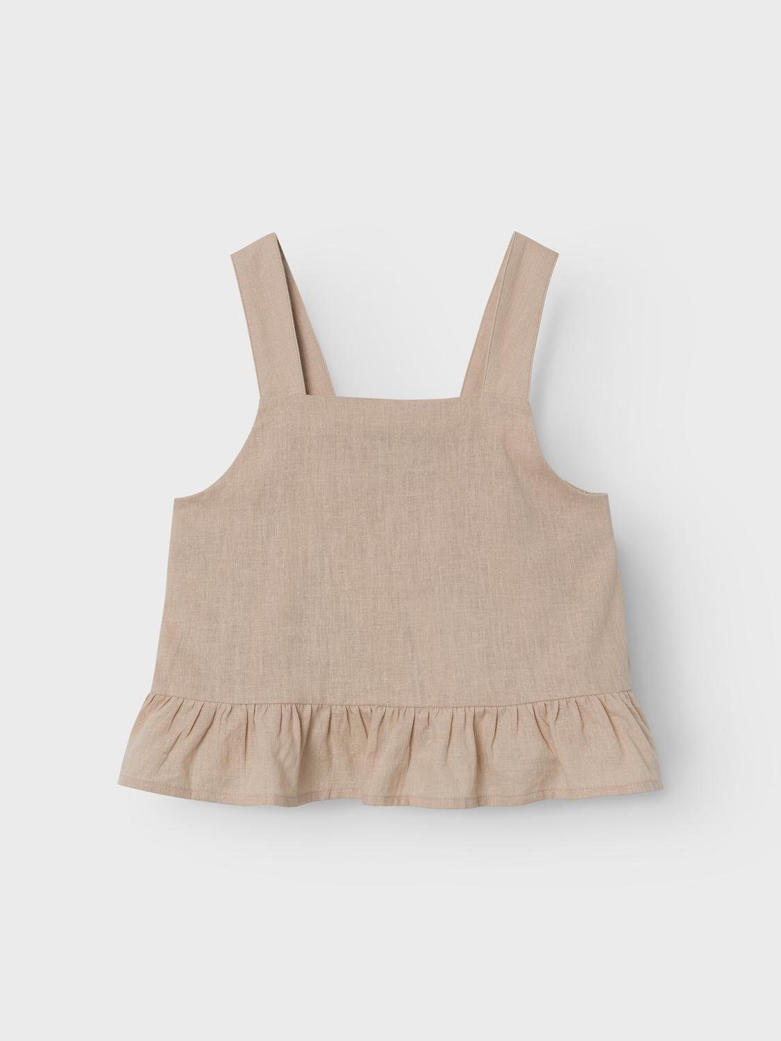 Name It T-shirt NKFFALINNEN STRAP TOP NOOS
