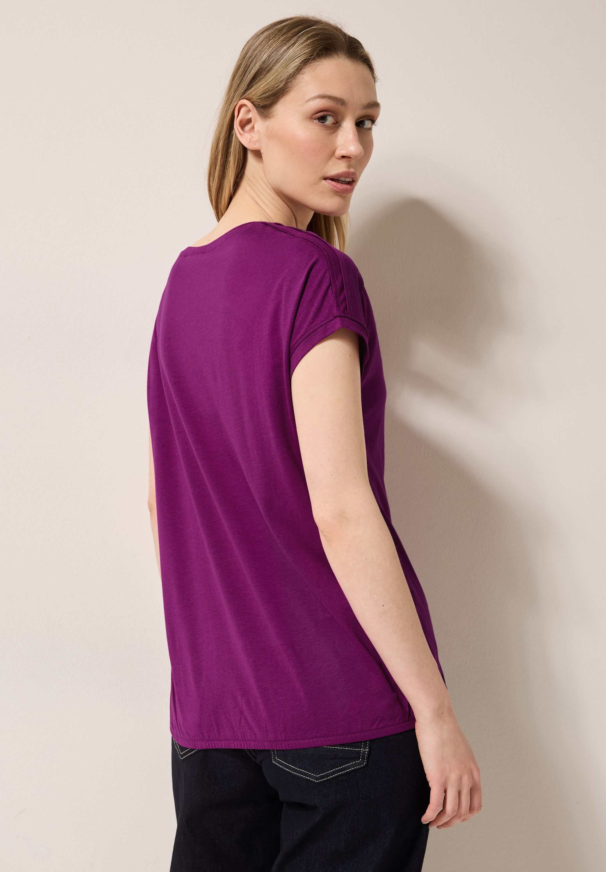 Cecil T-shirt met elastische taille